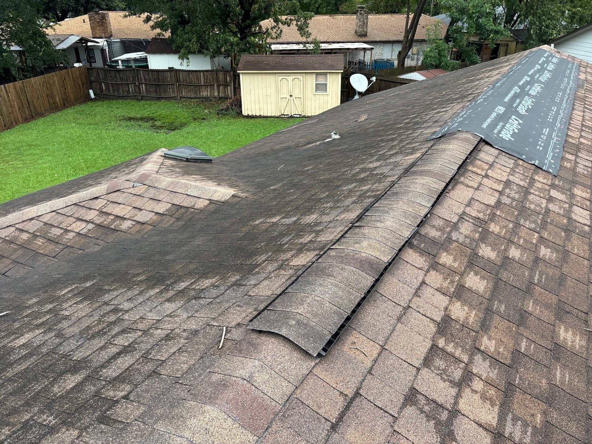 Residential Roofing Repair using Owen's Corning Duration (Lifetime) Shingles by Roof Repair Services LLC