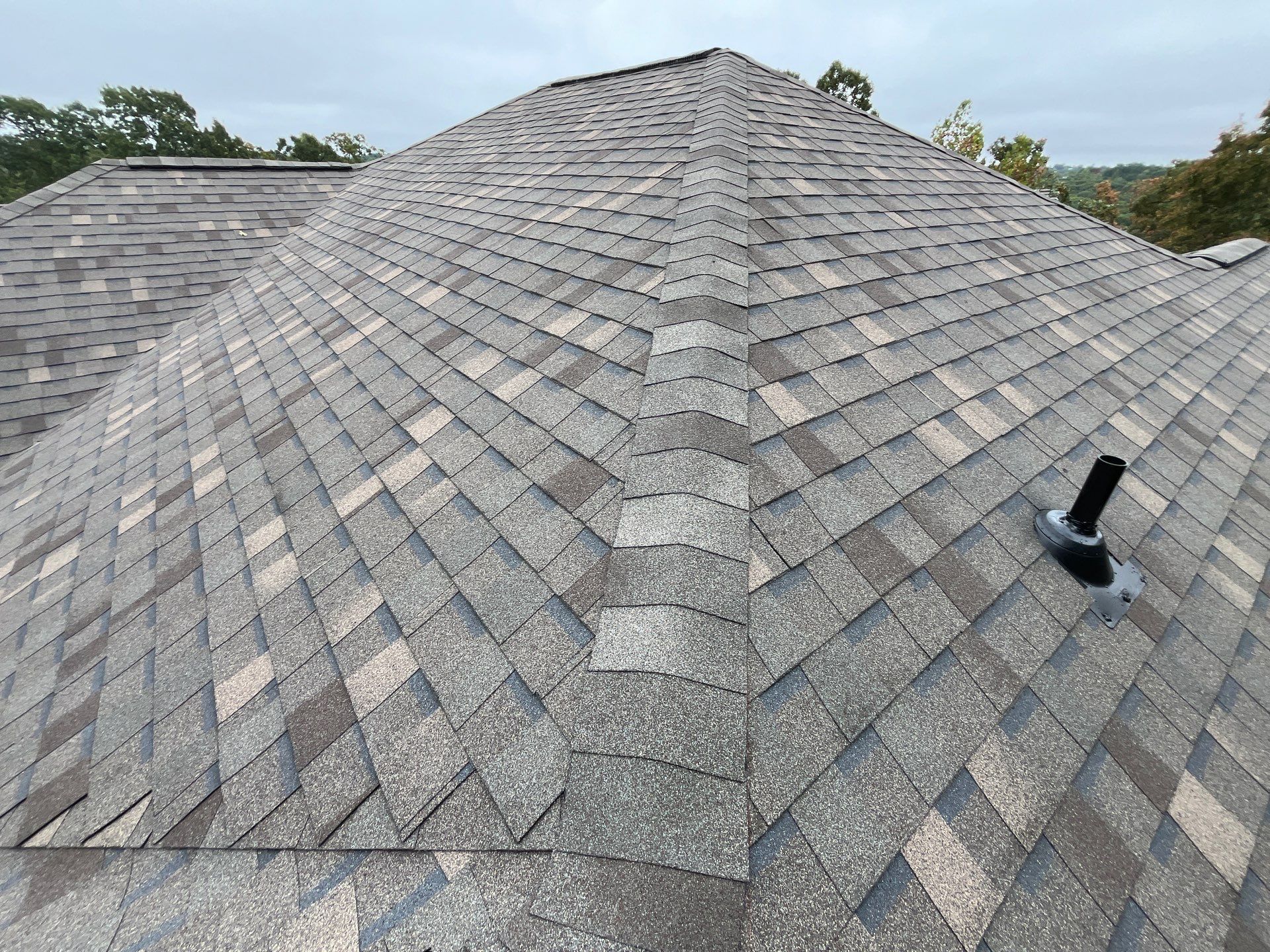 Residential Roofing Install - Atlas Pinnacle Pristine W/ Scotchguard Shingles - Color Weathered Wood  by Titan Commercial & Residential Roofing 