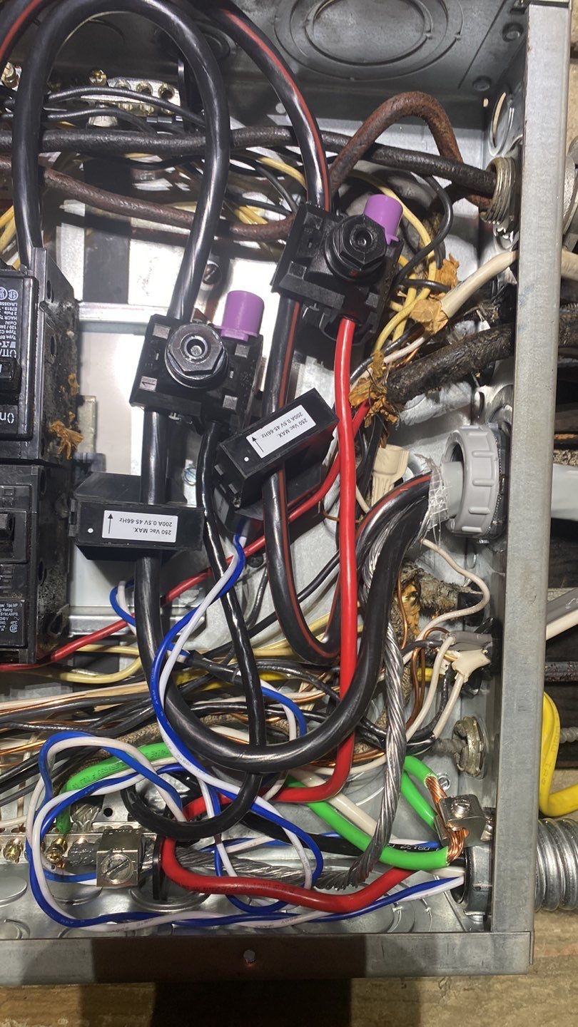 Solar Panel Installation with Exterior Service Change by Infinity Solar Systems