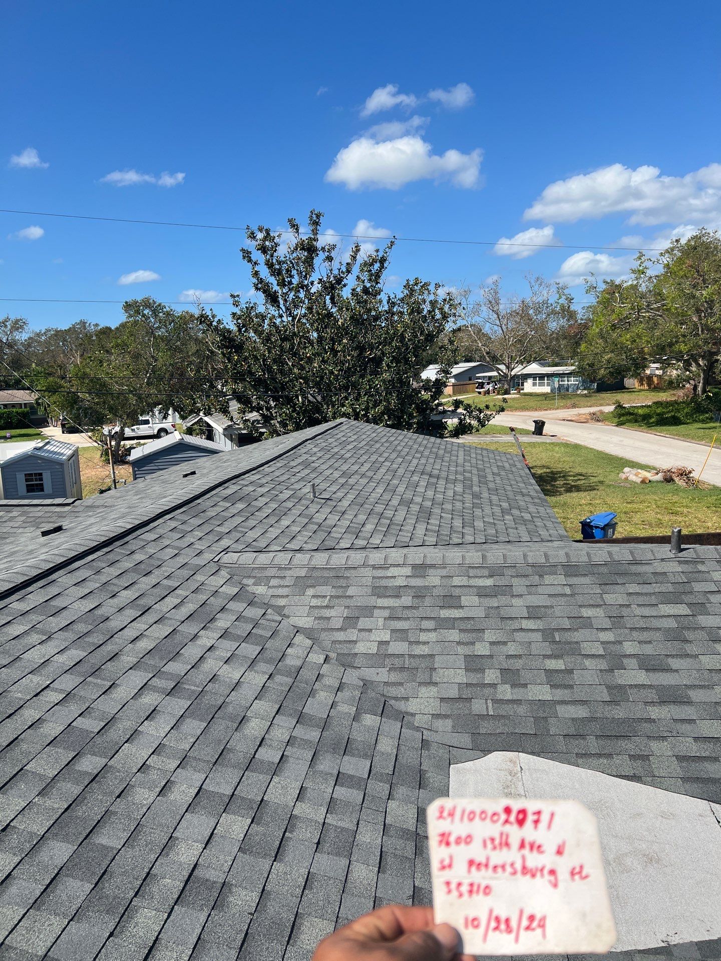 Project in St. Petersburg 33710 by Mitchell Roofing Company LLC 