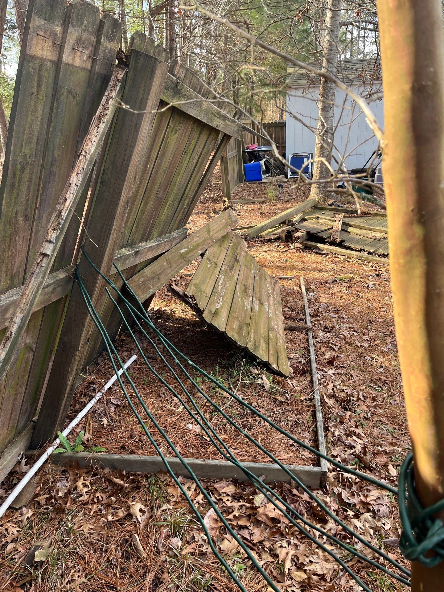 Project in New Bern by Superior Fence and Rail