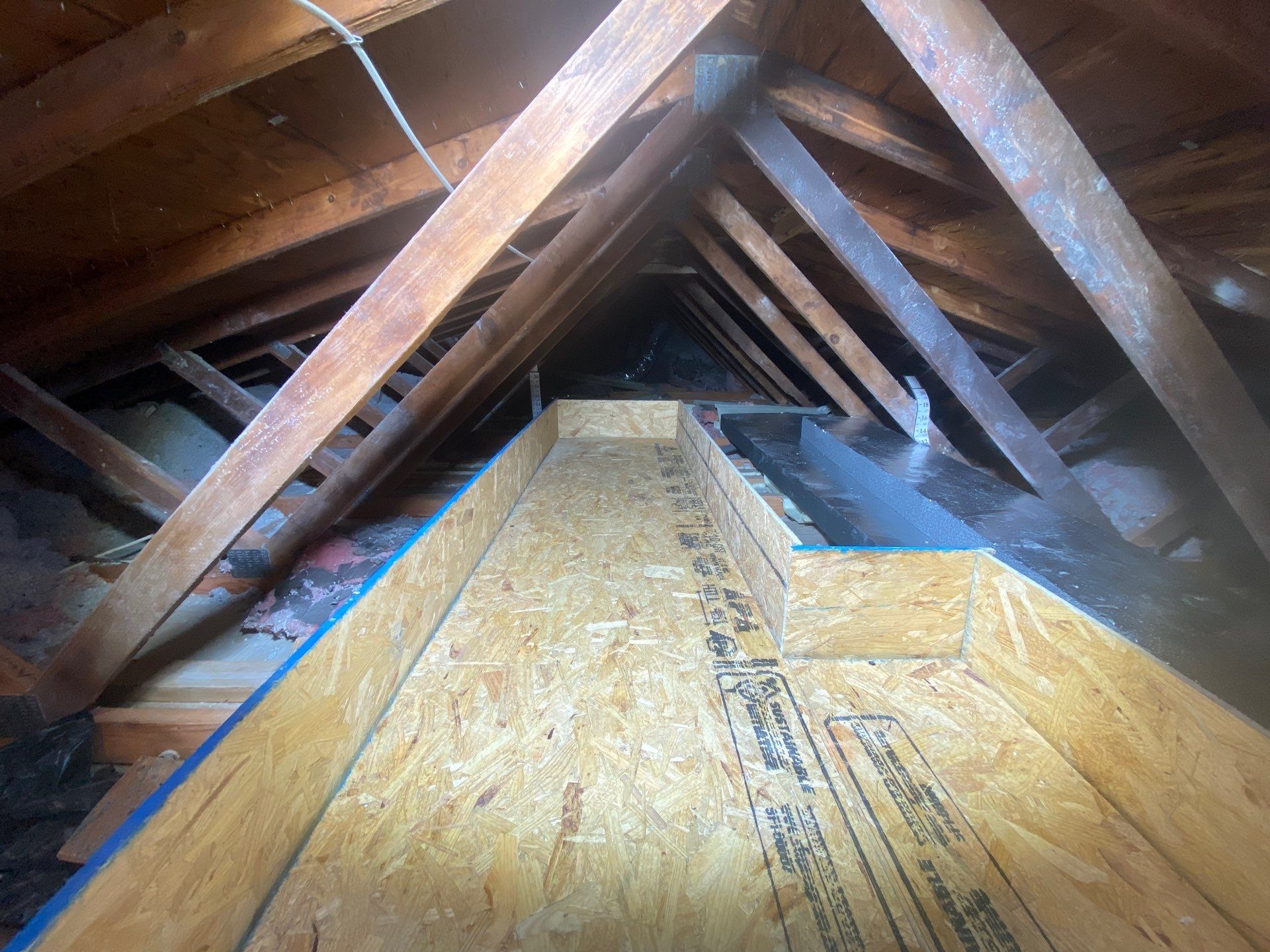 Correcting previous insulation work in Houston, PA by Home Environment Solutions