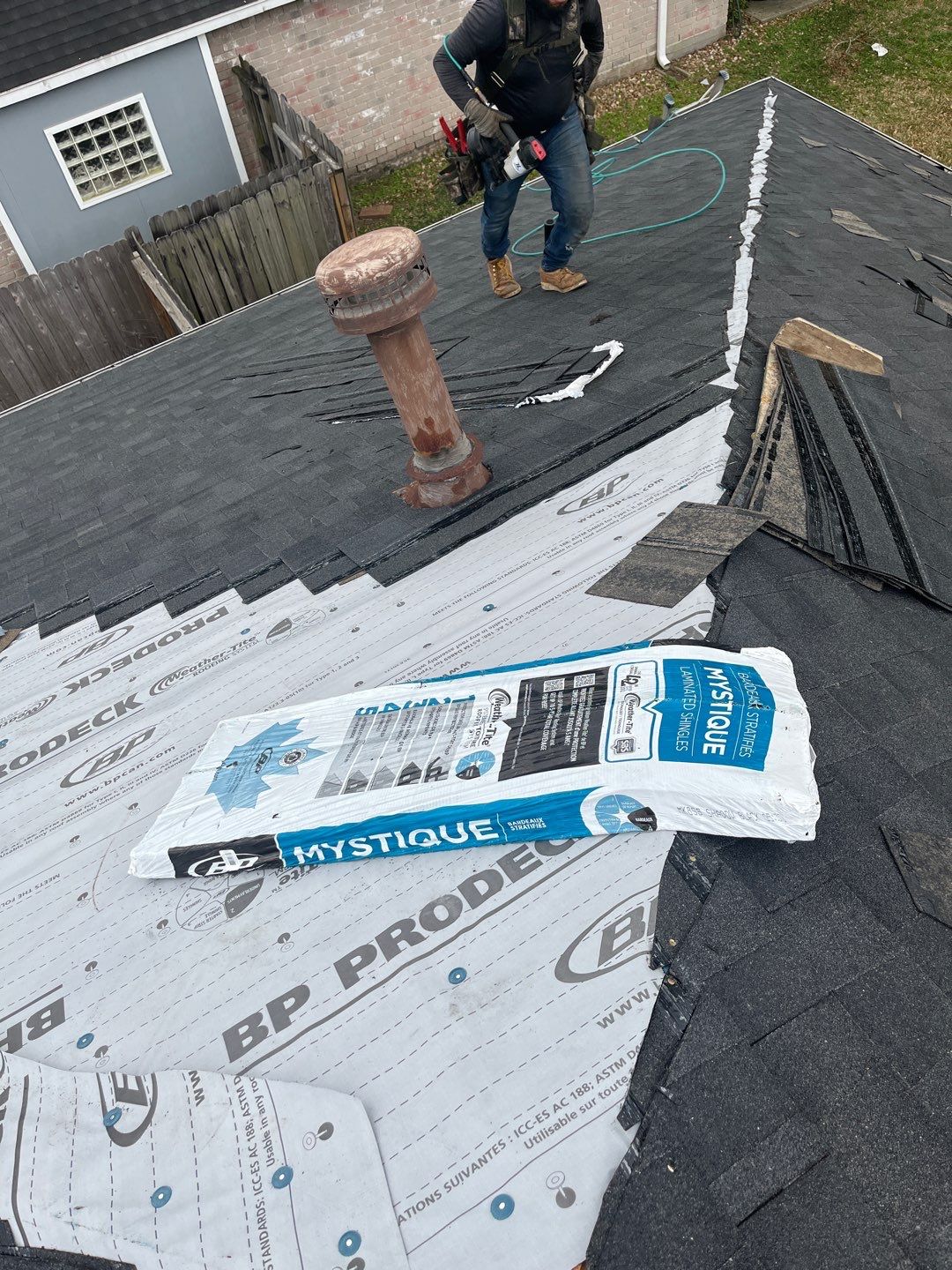 Residential Roof Replacement using BP CANADA MYSTIQUE by Elite Roofing LLC