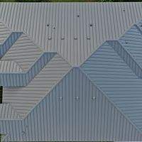 .032 Aluminum 1.5" Mechanical Seam Charcoal Gray  by Total Roofing System The Metal Roof Experts
