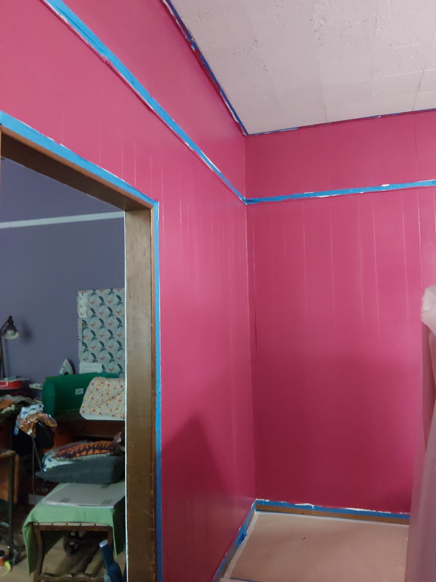 Interior Transformation: Refreshing Wood Paneling by Legendary Services Company LLC.