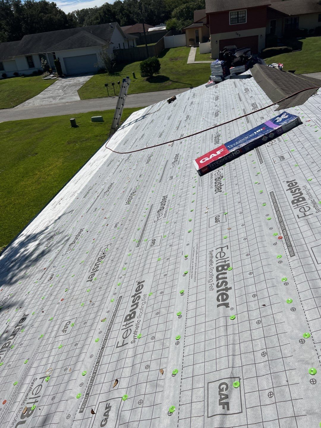 Residential Roofing Installation using GAF Timberline HDZ by 1st Class Roofing, Inc.