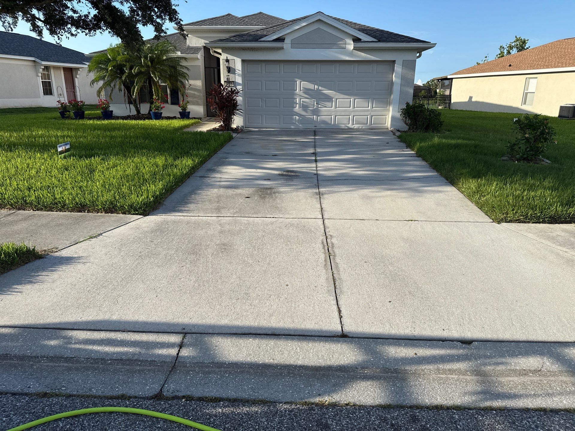 Complete House & Concrete Cleaning in Harrison Ranch Community – Parrish, FL by Sunshine AquaWash