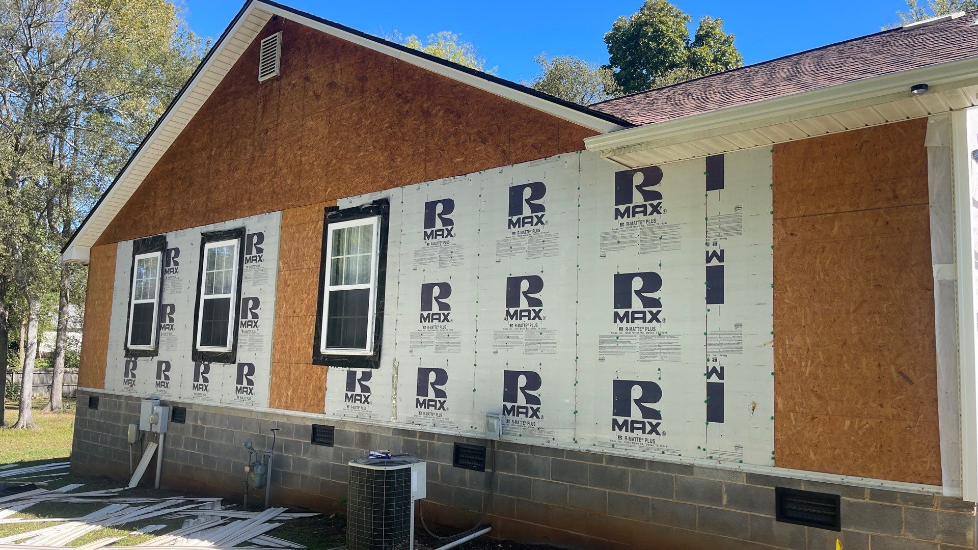 Roof replacement, siding, interior and gutter repair by hail damage by Just Brilliant Restoration JBR
