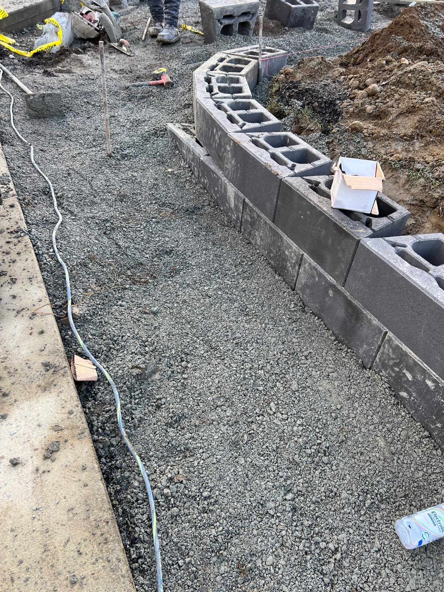 Retaining Wall & Concrete Patch Repair | Everett  by Jireh Asphalt & Concrete Inc 