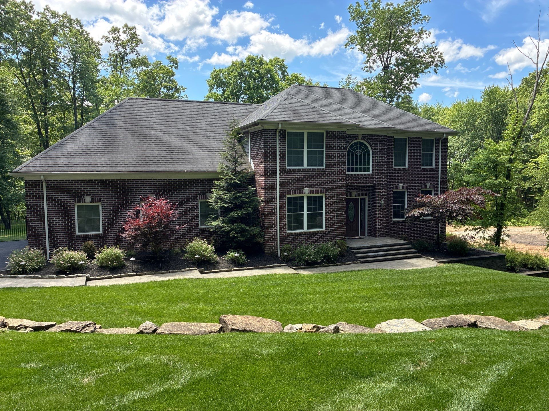 Full House Siding Renovation with English Wedgewood Vinyl in Gibsonia by Ideal Siding Pittsburgh