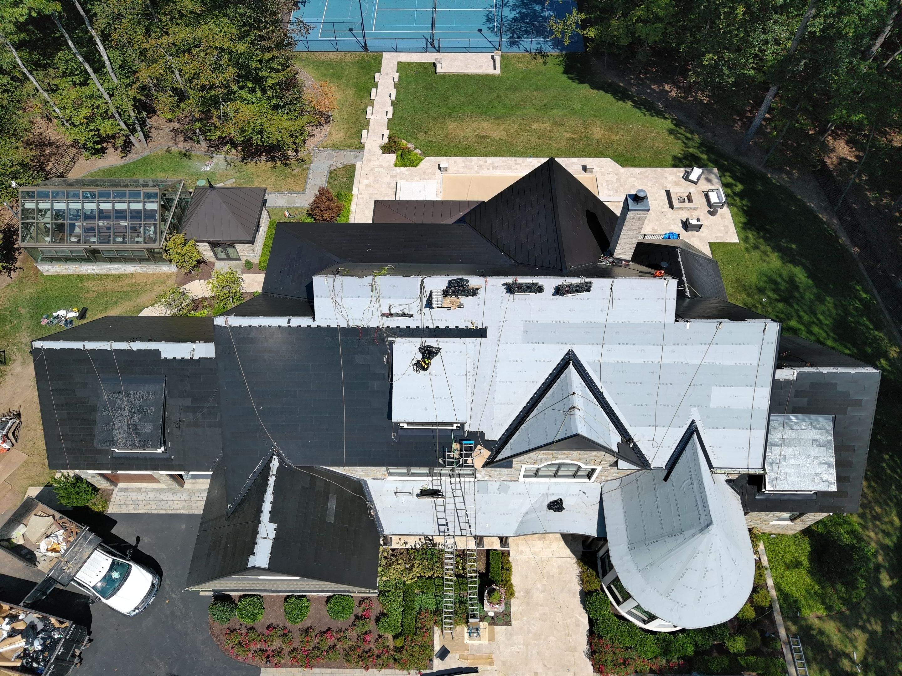 STUNNING Tesla Solar Roof in Virgina by American Home Contractors
