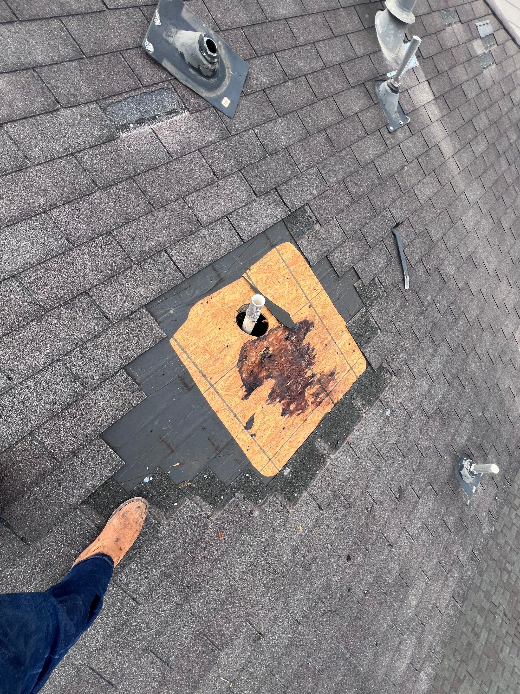 Residential Roofing Repair using Owen's Corning Duration (Lifetime) Shingles by Roof Repair Company