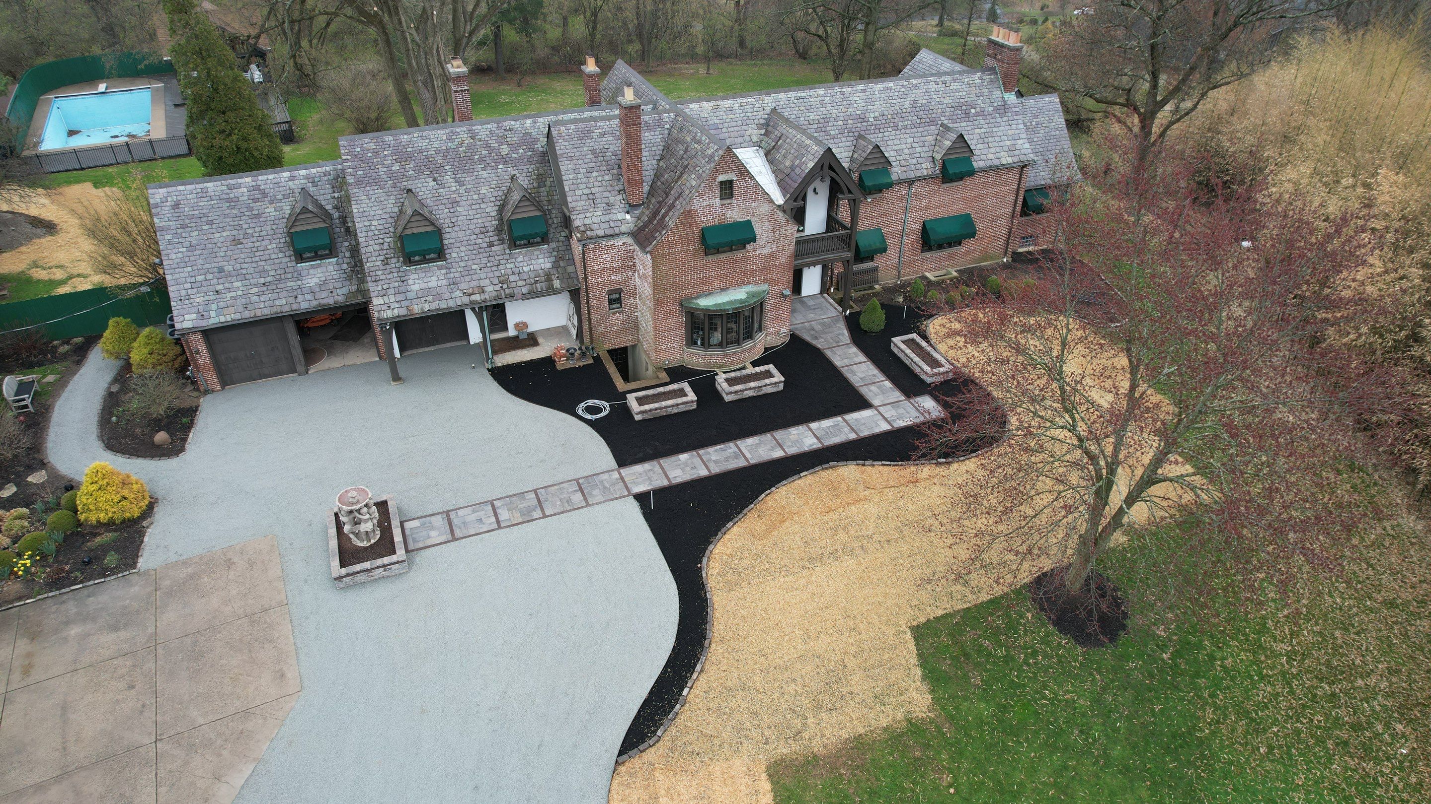 Hardscape Design & Install using Unilock Products by Reisenberg’s Lawn & Landscape, LLC