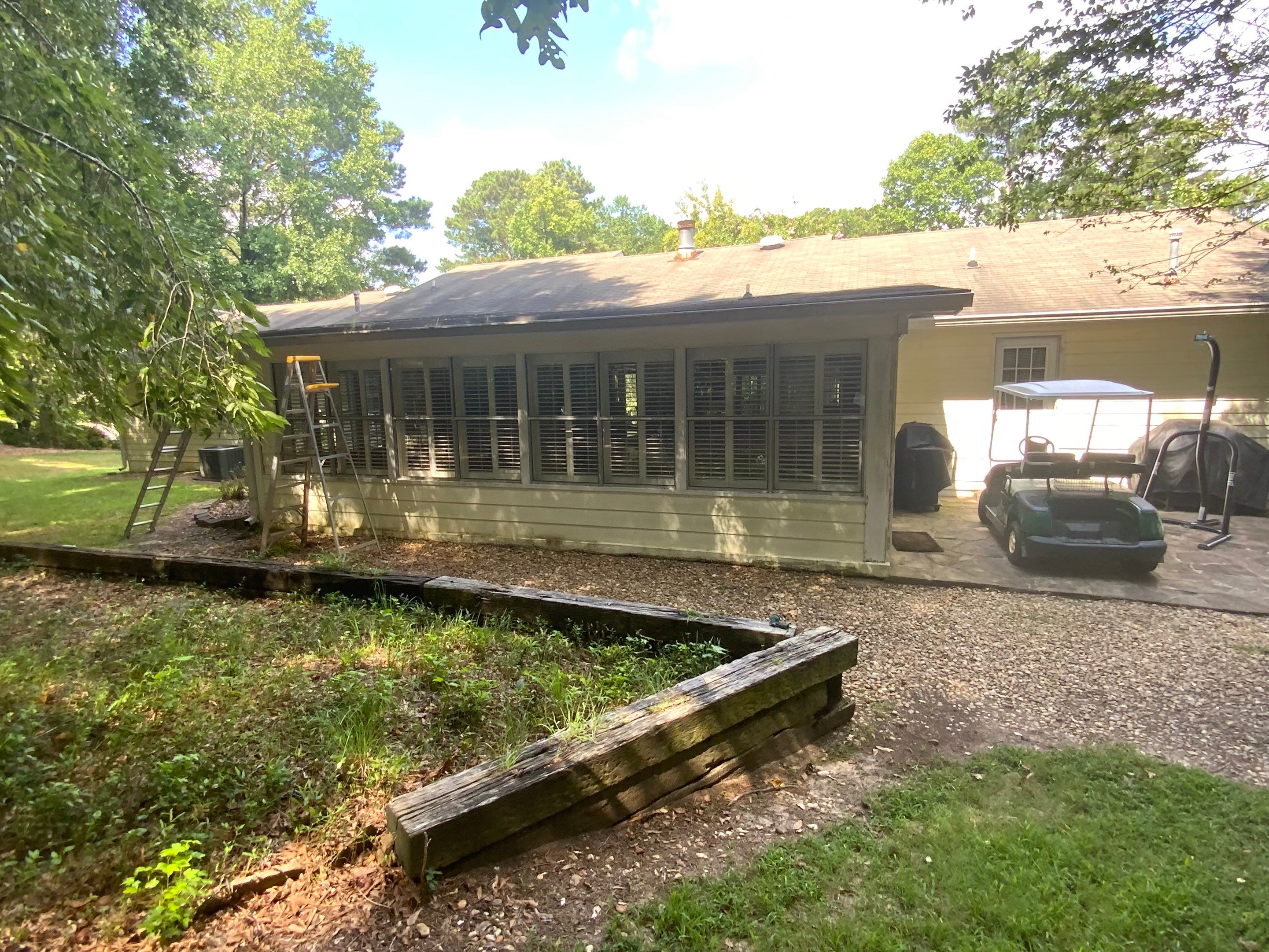 Full Exterior House Painting and Siding Repair in Acworth by Swift Home Renovations