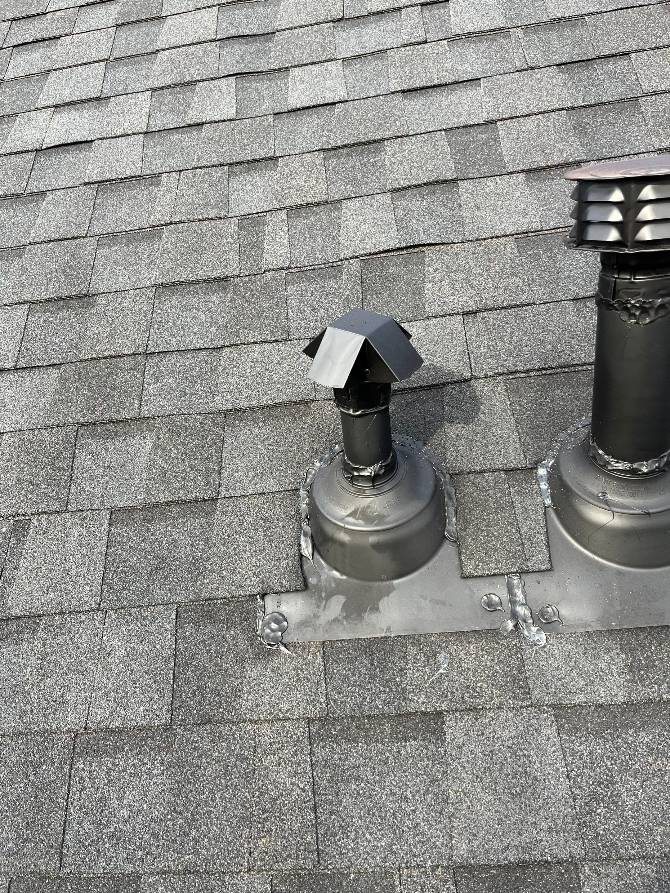 Residential Roofing Repair using CertainTeed XT25: Moire Black by Hostetler Roofing