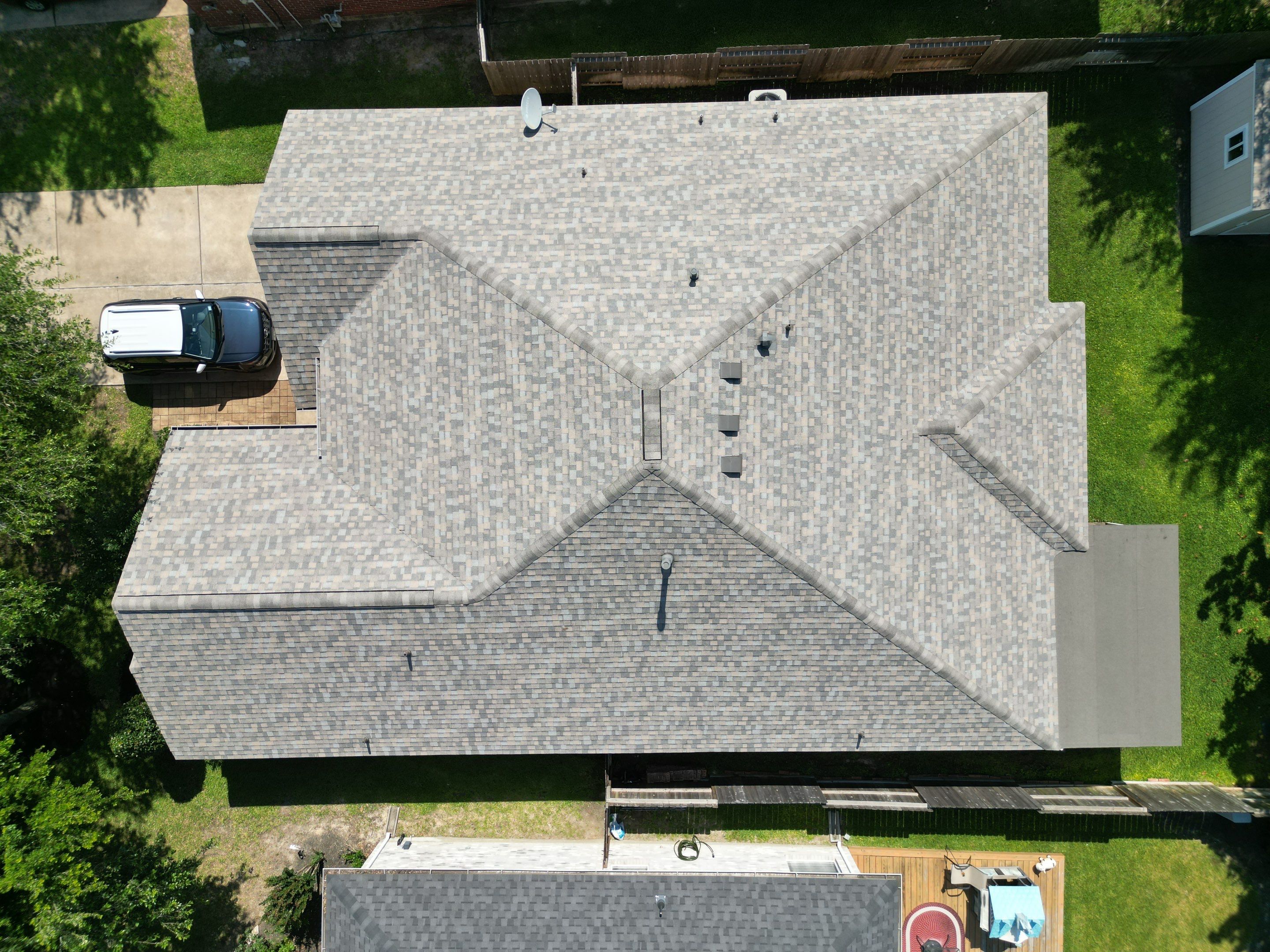 Residential Roofing Installation using IKO Dynasty by Core Four Roofing
