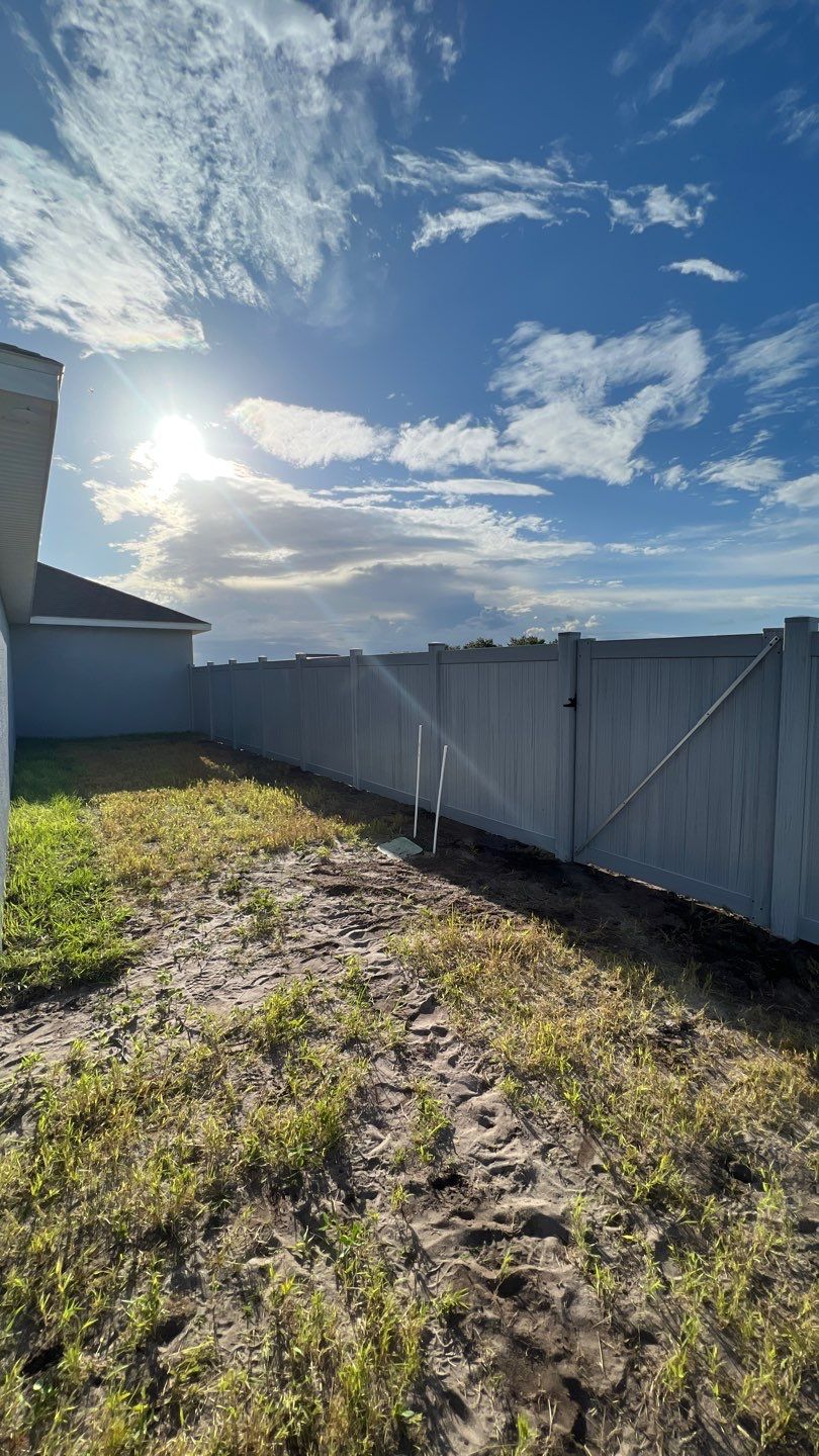 Wimauma, FL 6ft. Tall Slate Gray Vinyl Privacy  by Asap fence and gates, LLC