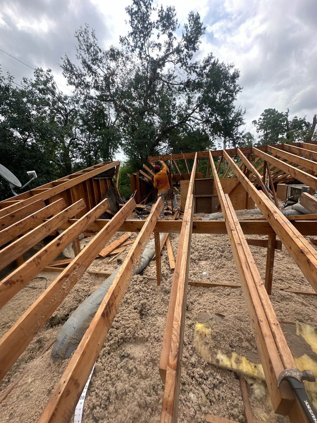 Residential Roofing Installation using Owen's Corning Duration (Lifetime) Shingles by Roof Repair Company
