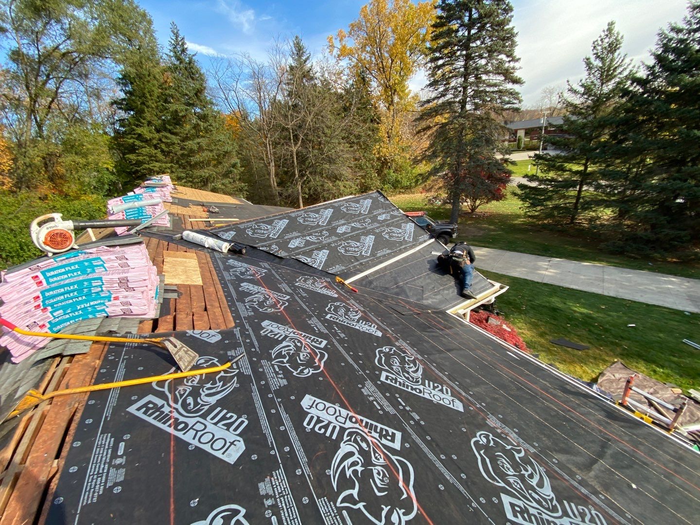 Roof Replacement using Owens Corning by 180 Contractors