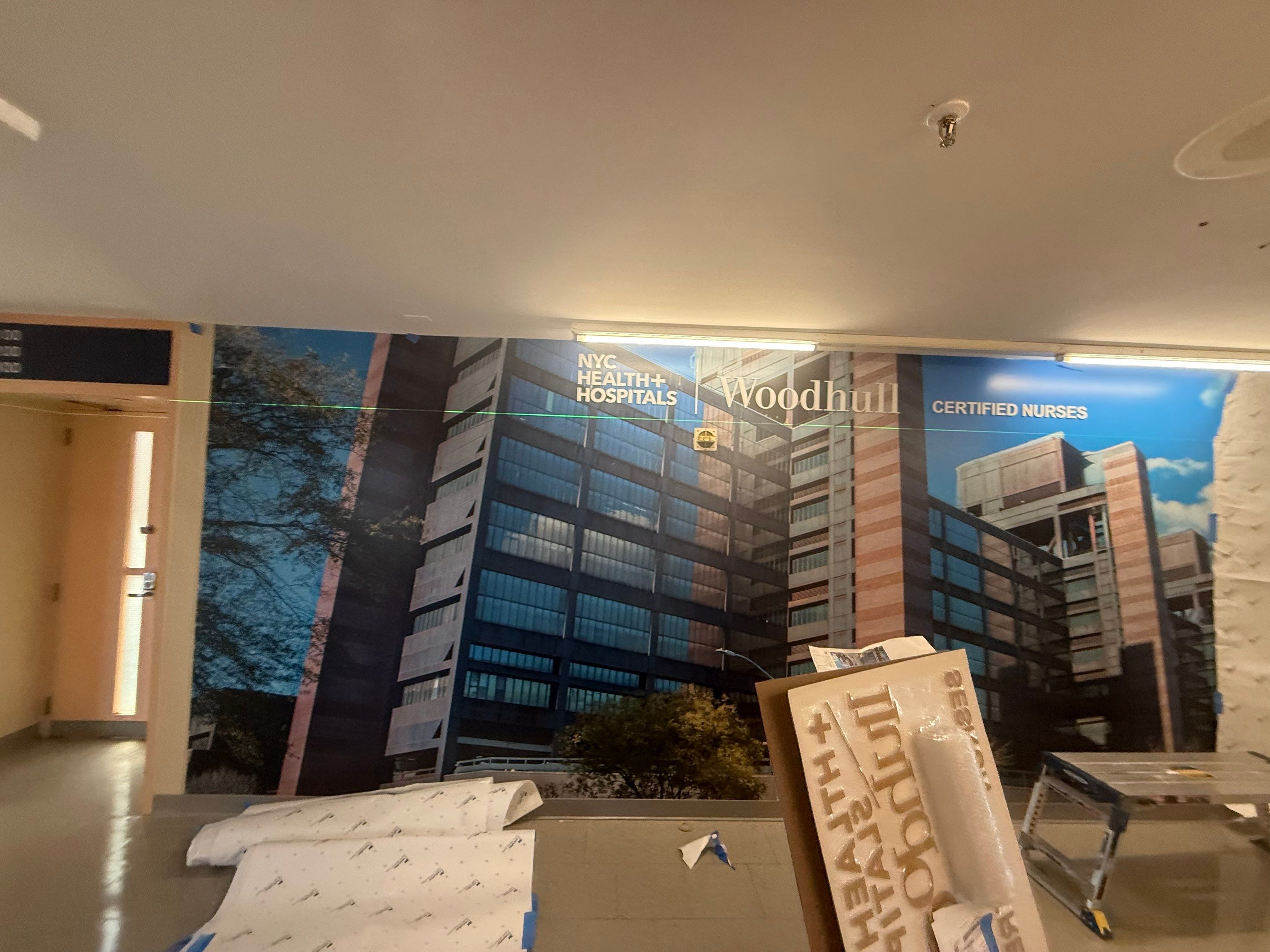 Certified Nurses wall by Nick The Sign Guy