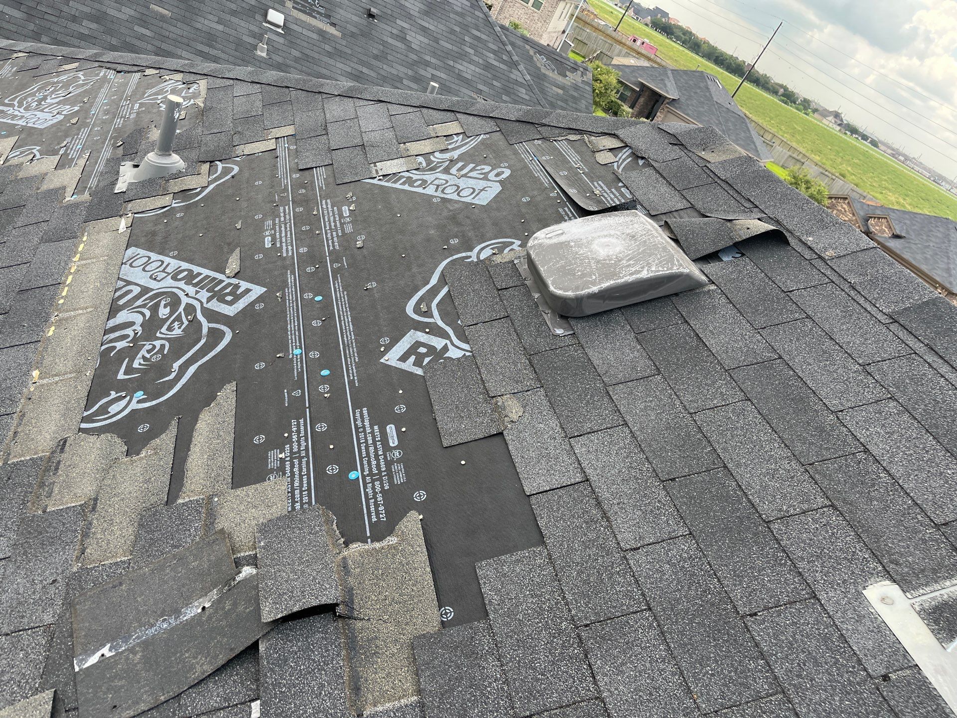 Residential Roofing Repair using Owen's Corning Duration (Lifetime) Shingles by Roof Repair Company