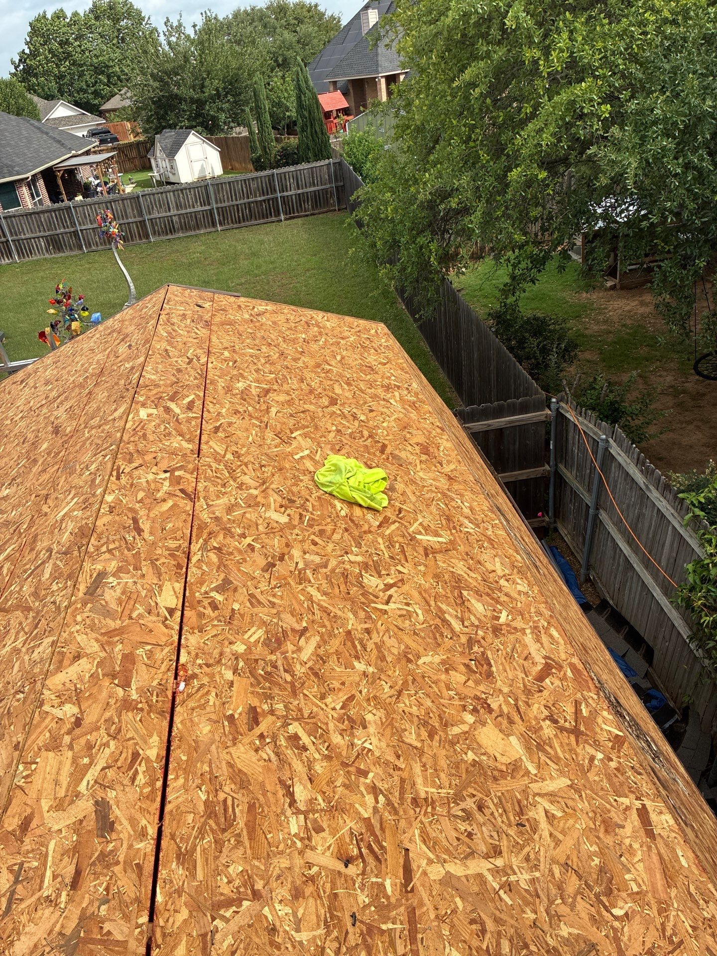 Cleburne Storm Restoration In time for Closing. by Berry Good Roofing 