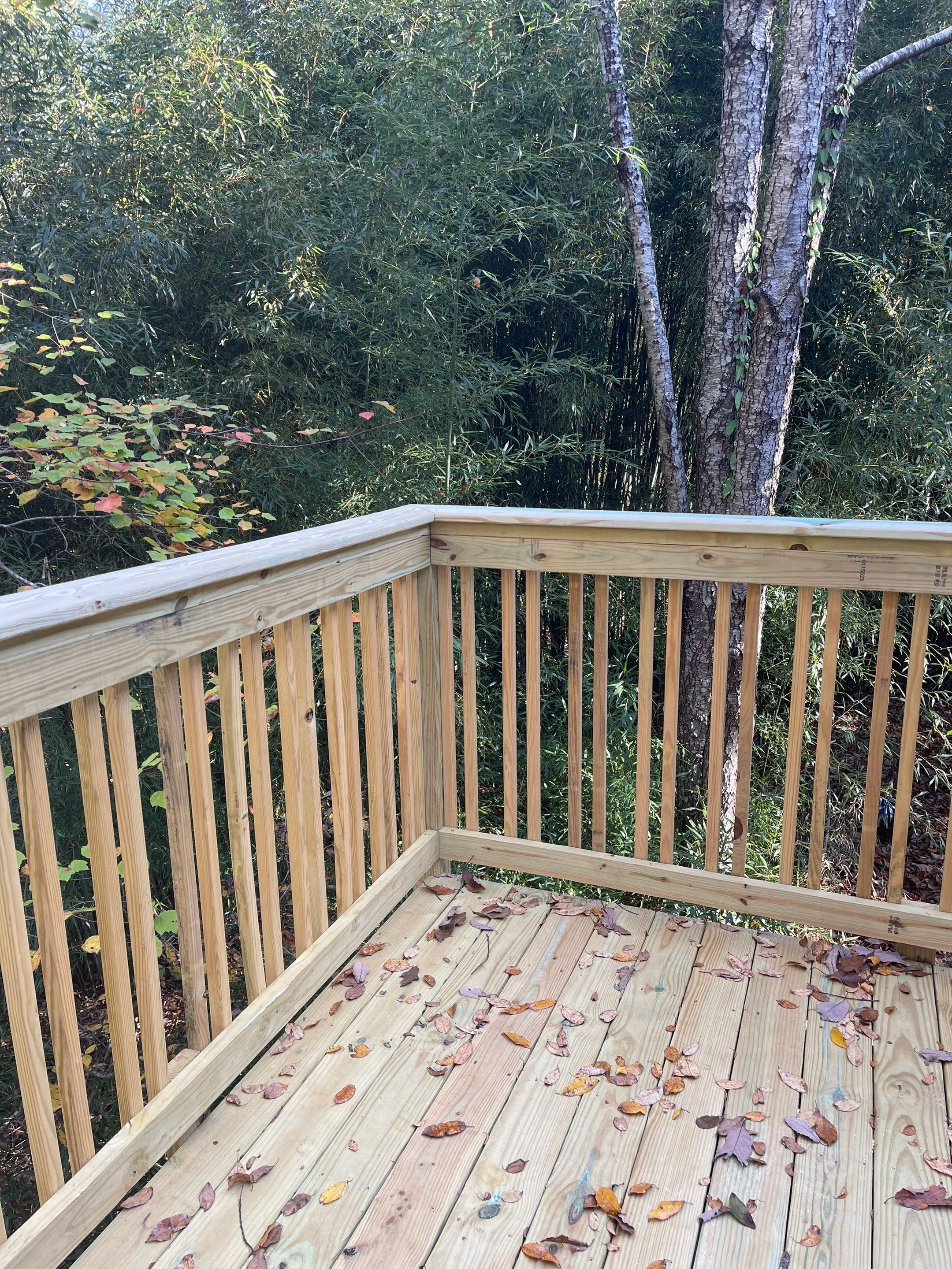 Russet Woods - Deck by Pillar and Pine