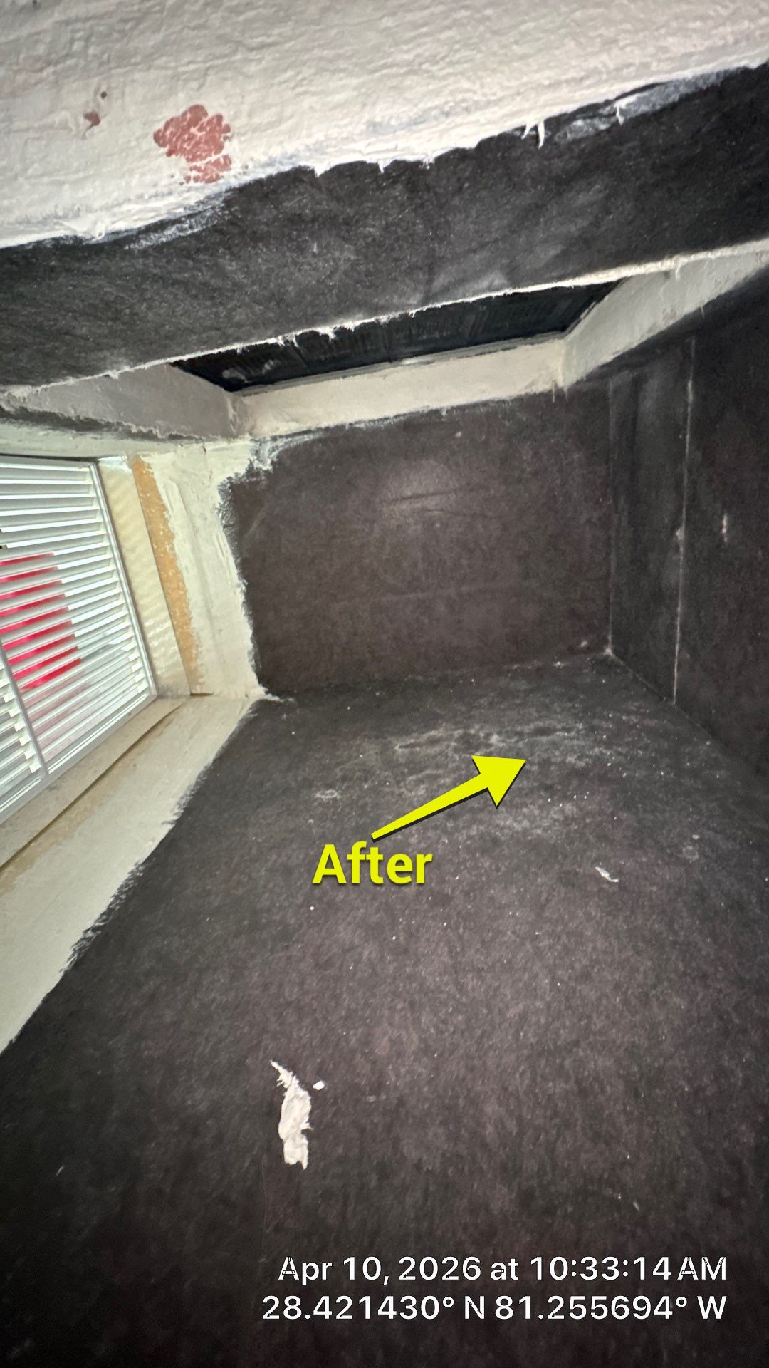 Air Duct Bath Fan Exhaust Cleaning in Orlando by Hygienic Air, Inc