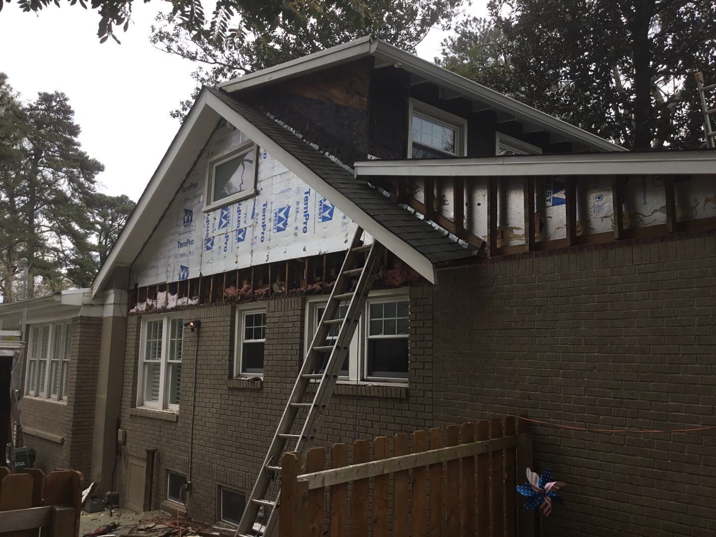 Custom Shingle Siding Installation and Brick Painting in Atlanta by Swift Home Renovations