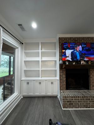 Custom Built-In Shelving and Cabinets- Winder