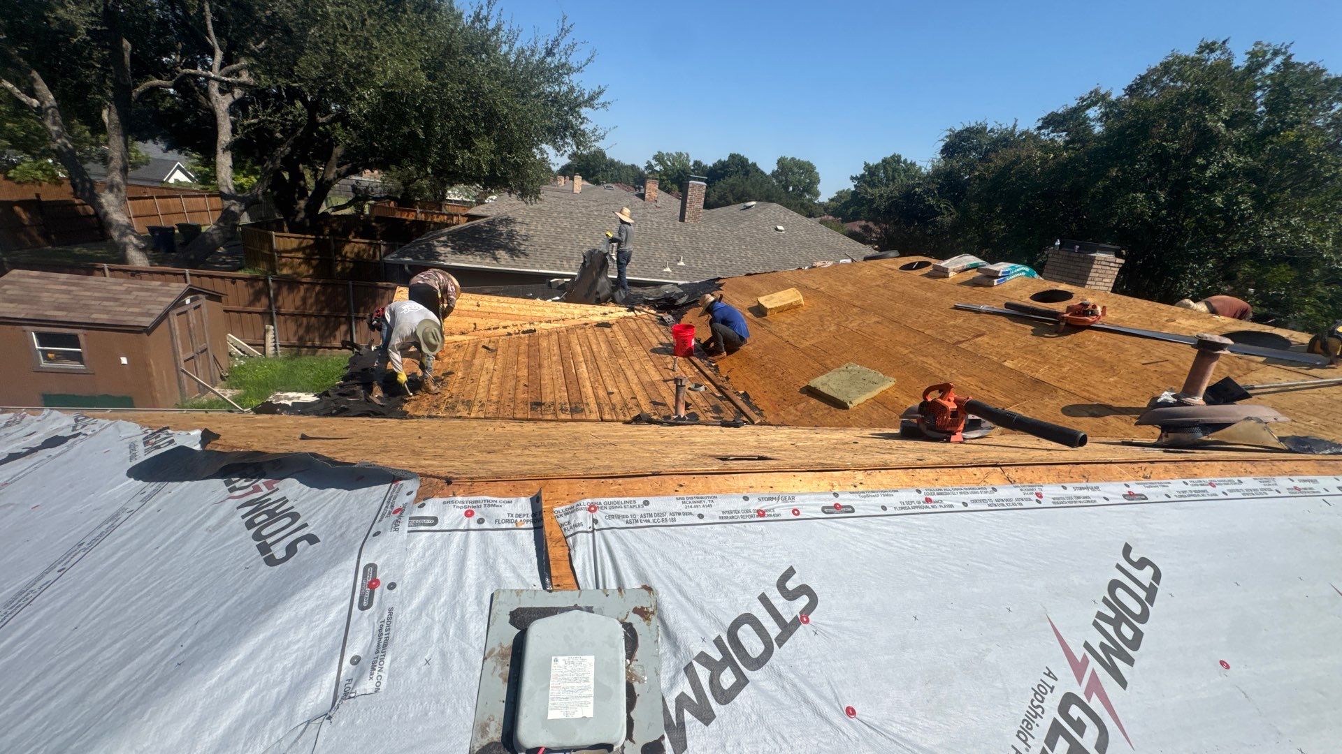 Project in Garland by Rhino Roofing and General Contracting, LLC