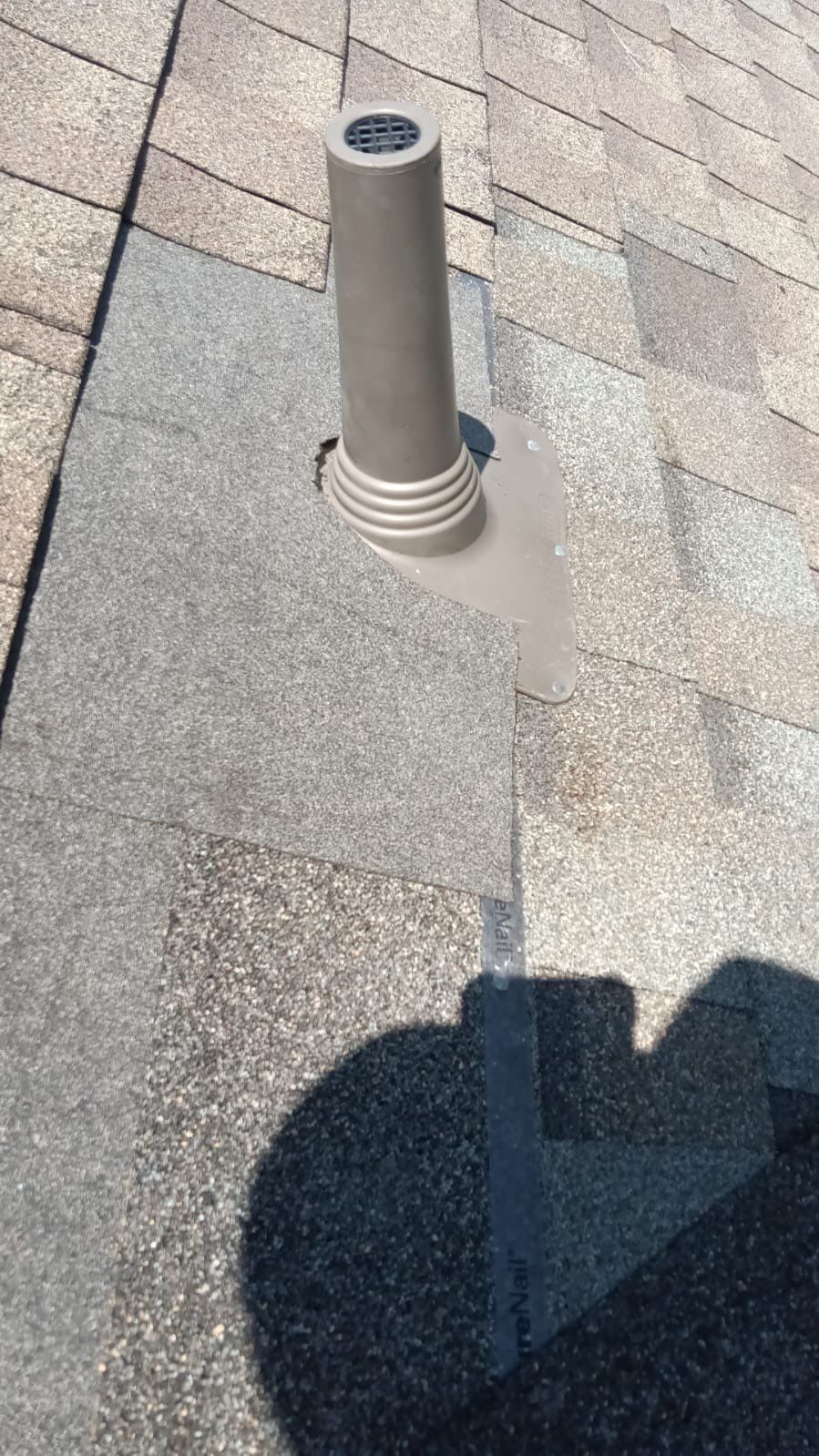 Hail Damage using Owen's Corning Duration (Lifetime) Shingles by Roof Repair Company