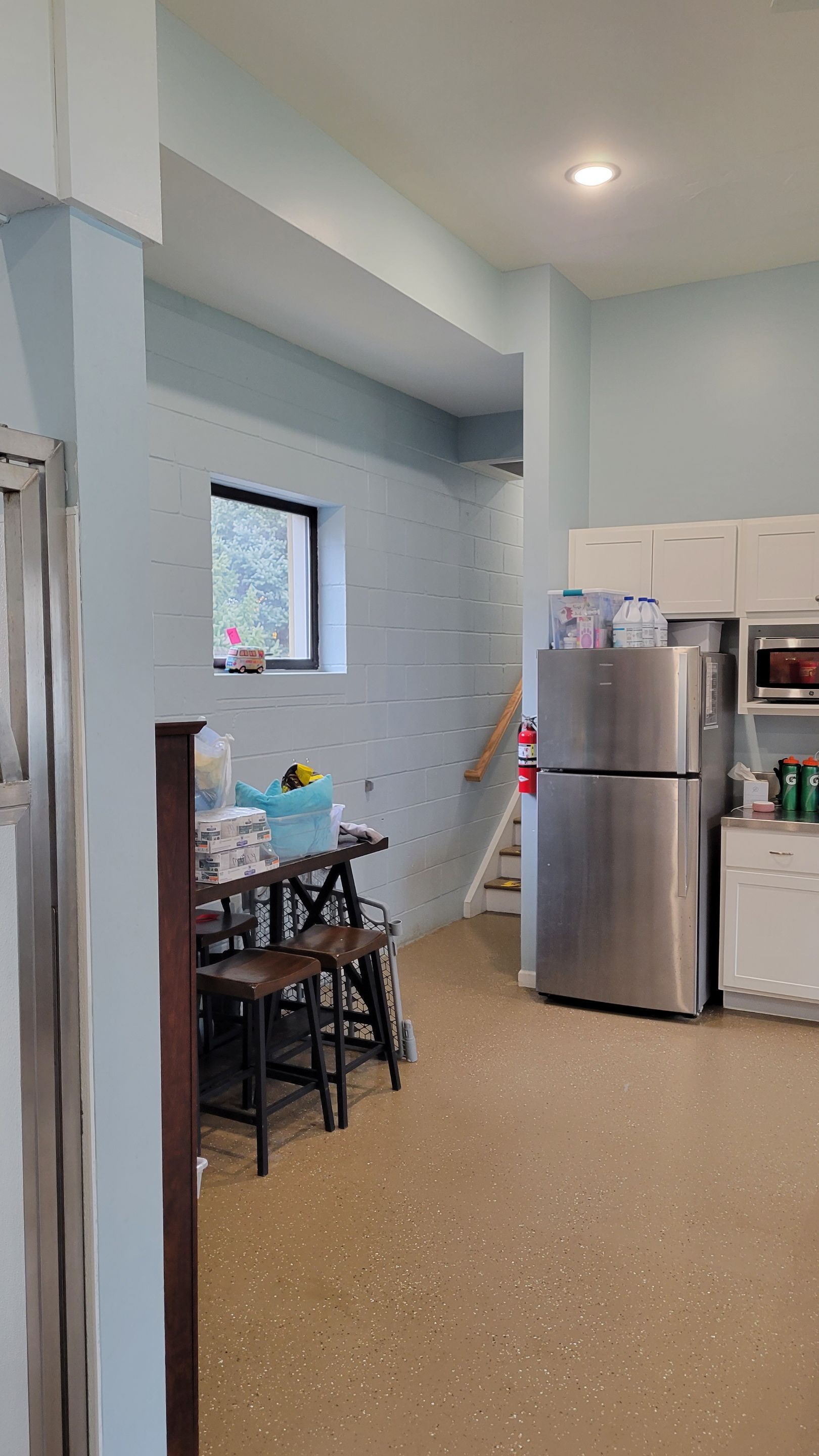 Kennel Floor Coating and Wall Painting using Penntek by Spectrum Painting, LLC