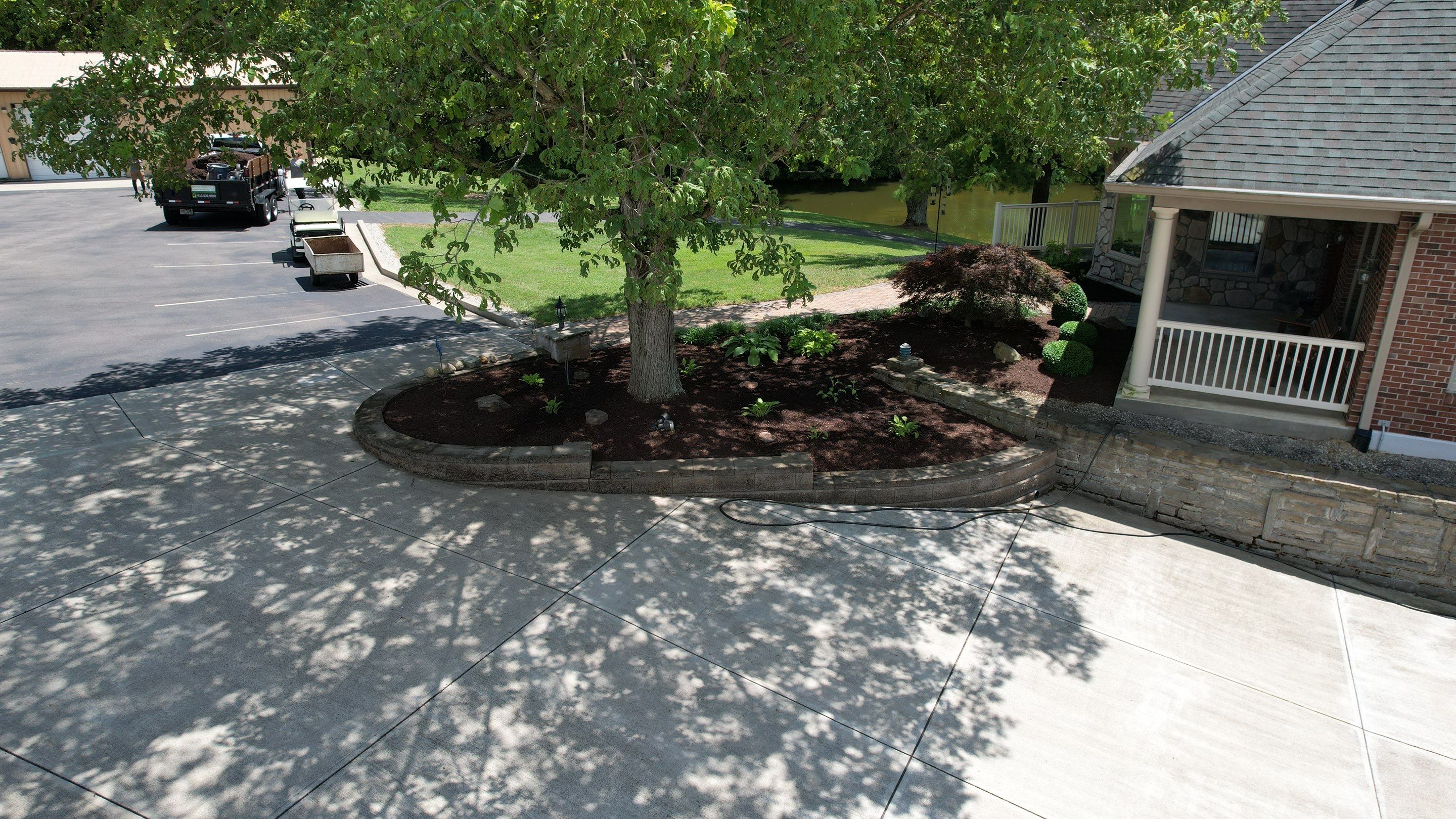 Tear Out, Plant Install & Mulch by Reisenberg’s Lawn & Landscape, LLC