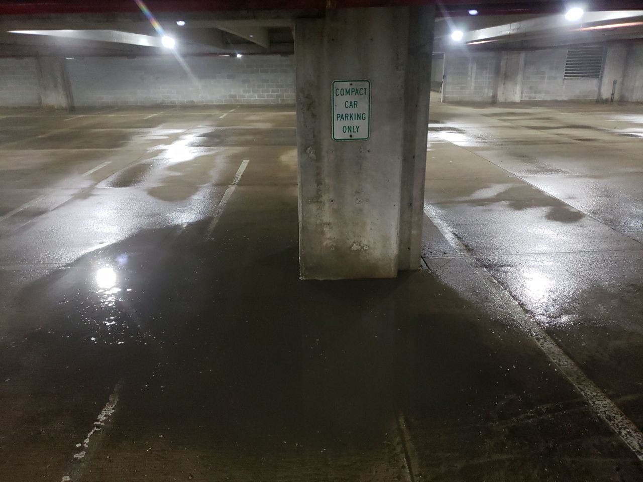 Downers Grove, Parking garage by Northern Power Washing LLC.