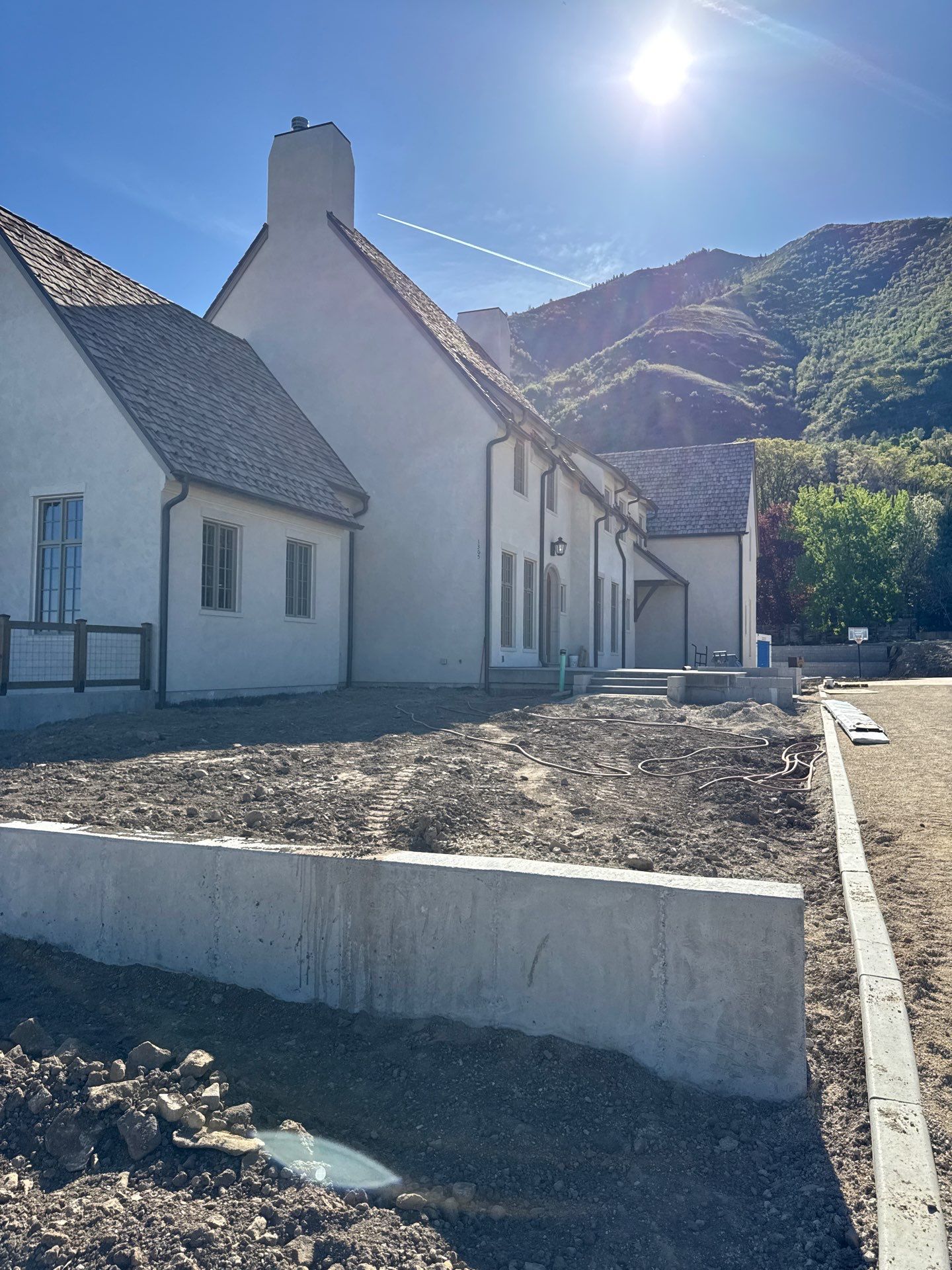 Project in Mapleton by Master Rain Gutters.
