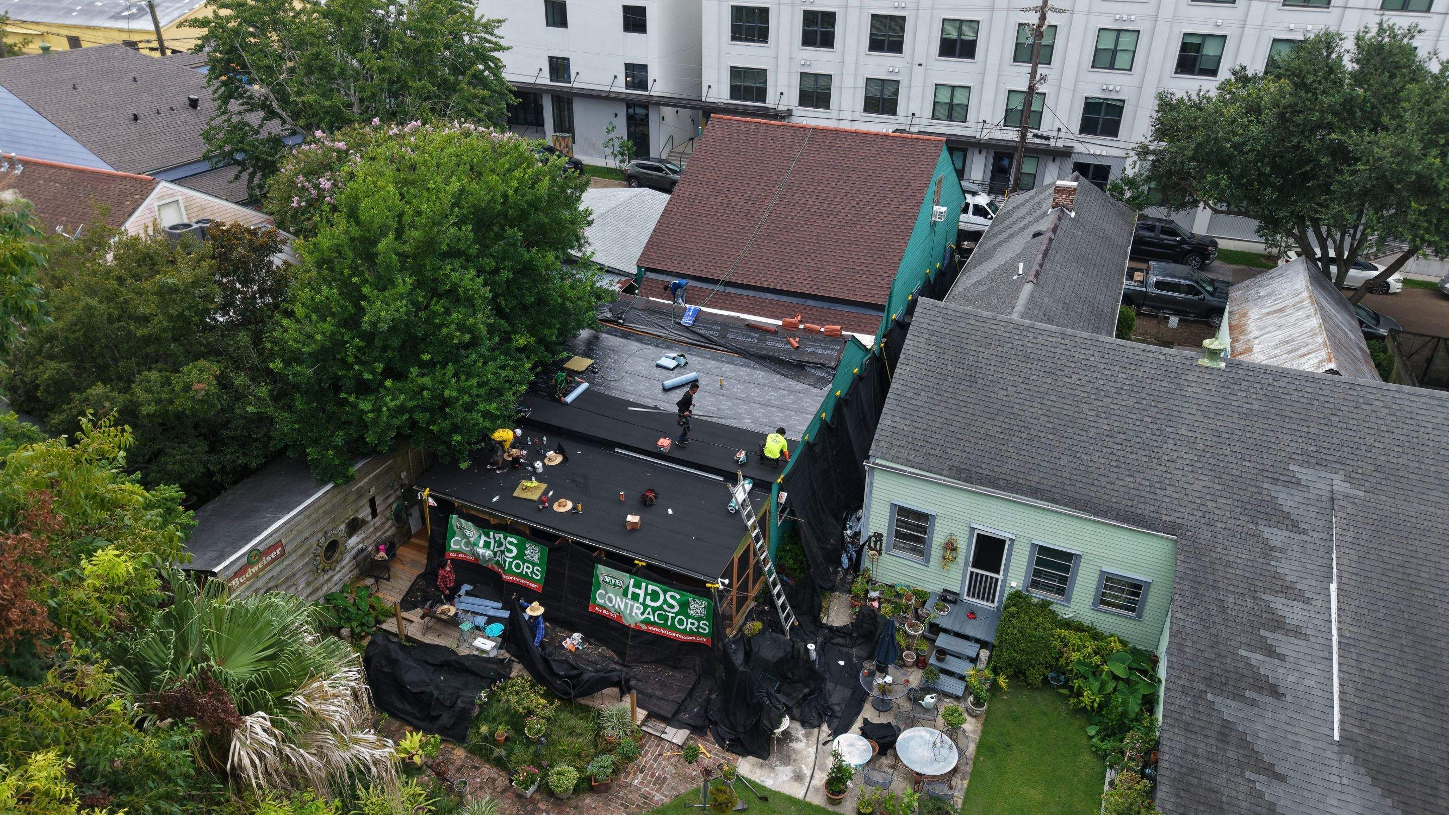 Roof Replacement in New Orleans by HDS Contractors