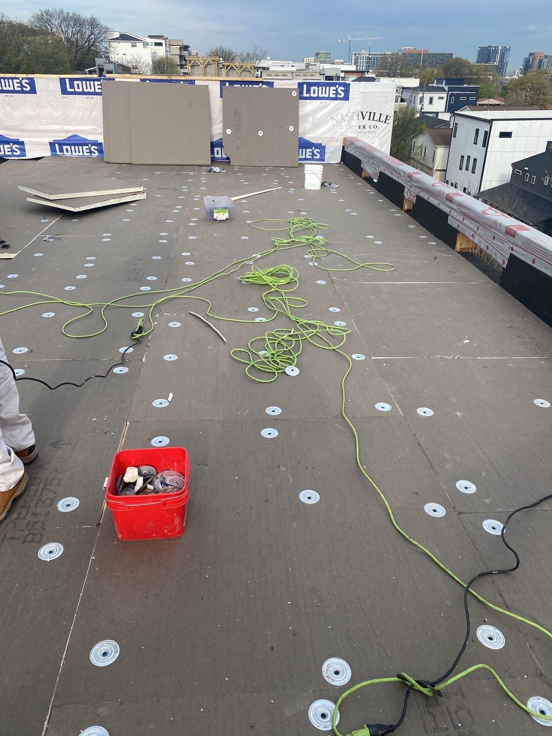 Residential Roofing Installation using TPO by Undersun Roofing 
