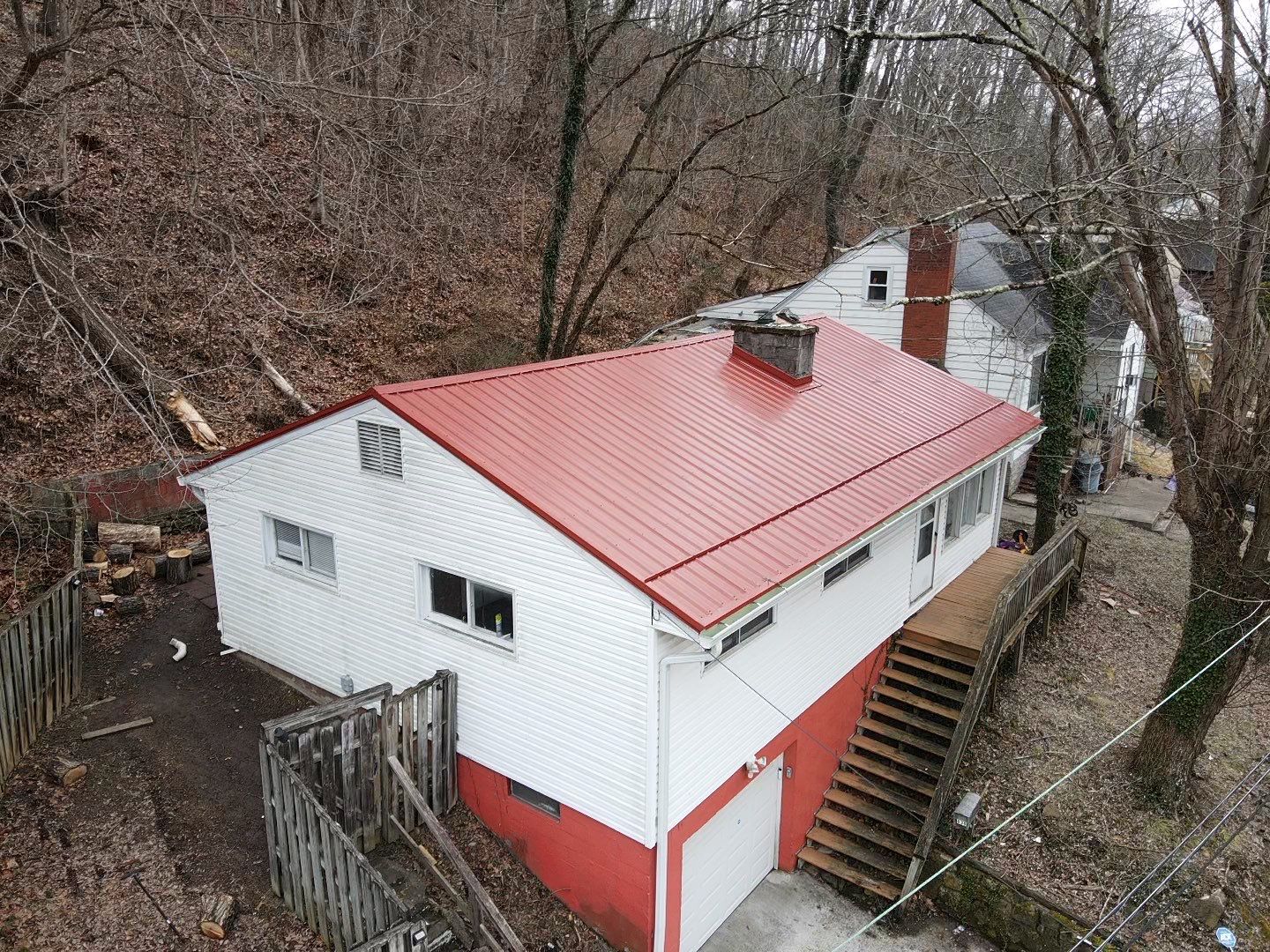 Residential Roofing Installation using Metal by Rainstoppers Roofing