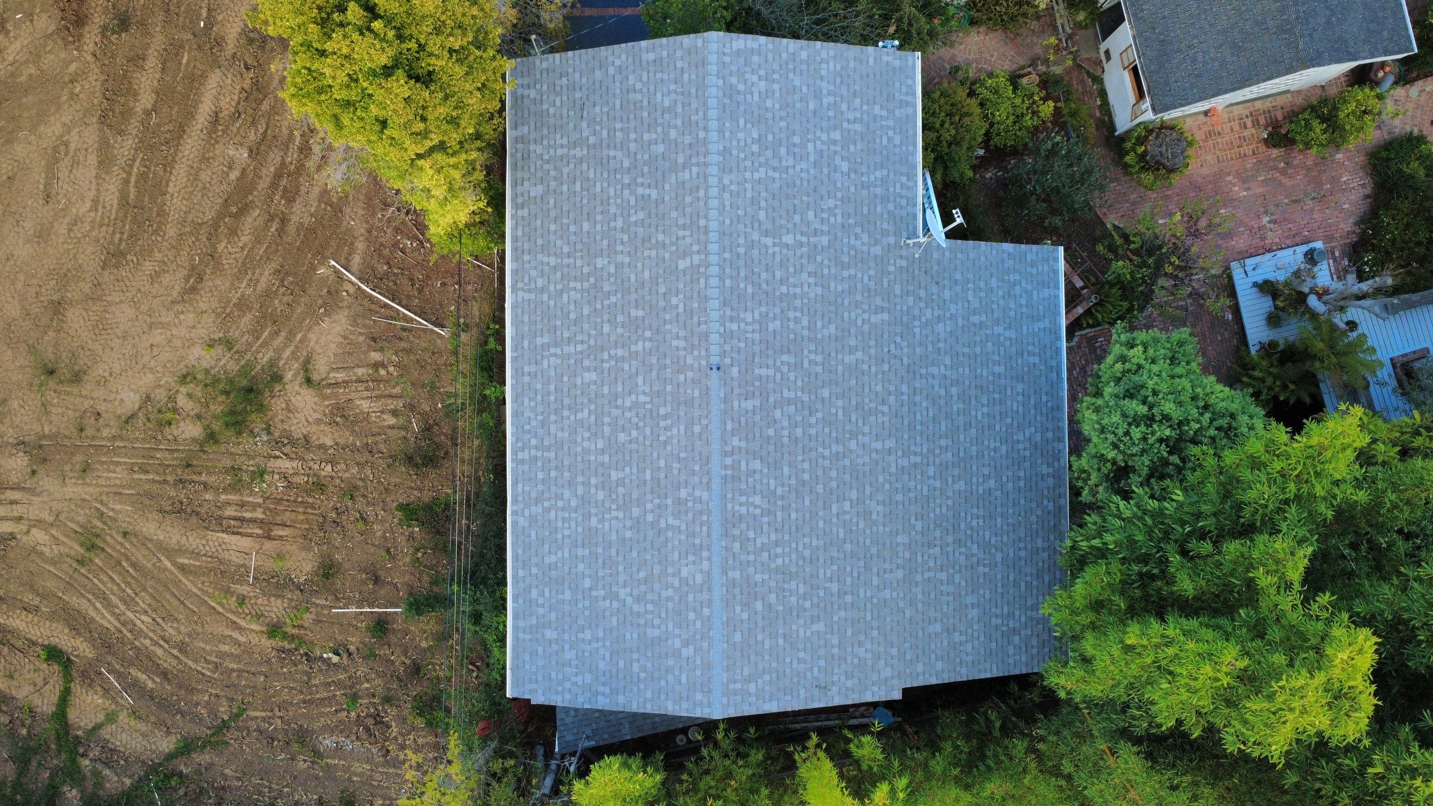 Residential Reroof in Brentwood by Hull Brothers Roofing