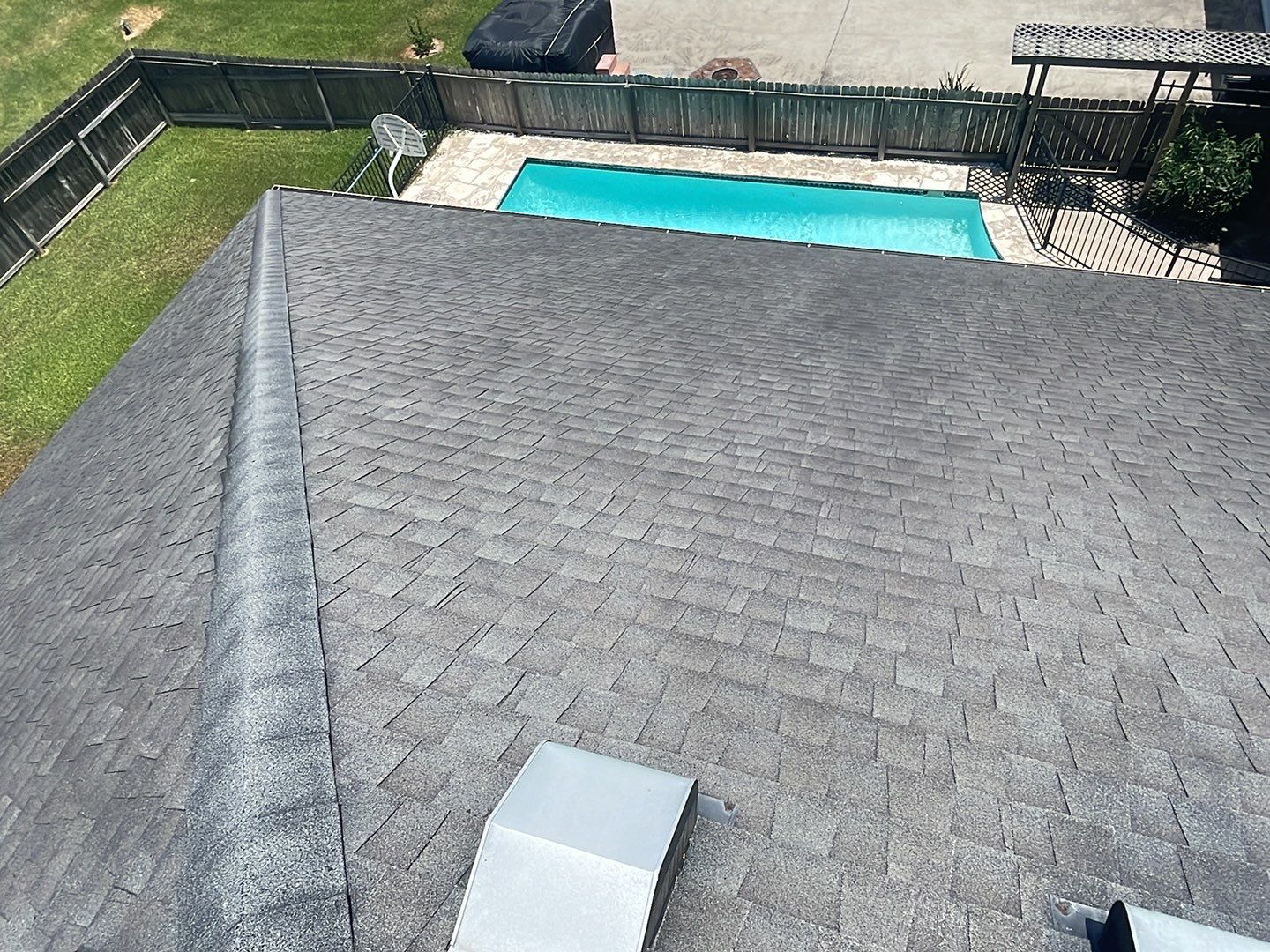 Residential Roofing Installation using GAF HDZ Barkwood by Lighthouse Roofing