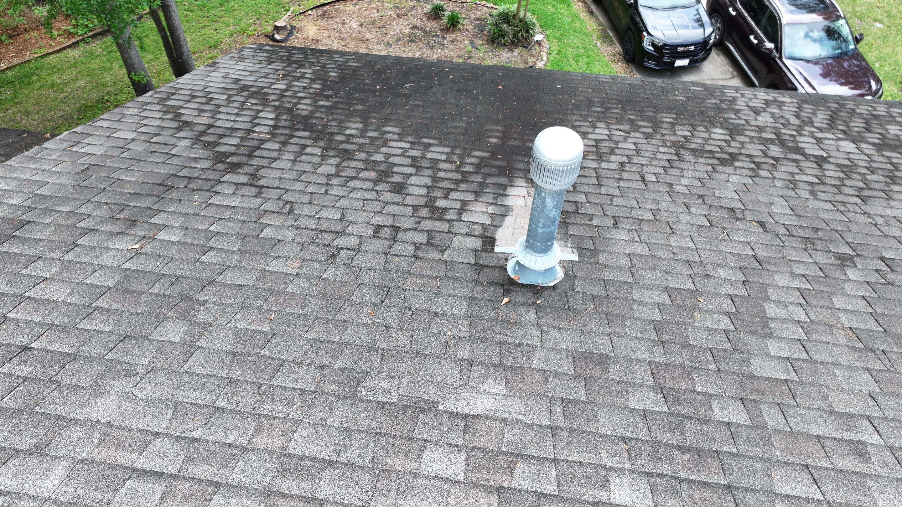 Roof Leak Repair with Peel-and-Stick Membrane — Spring, TX by PL Roofing & SB Roofing, LLC.