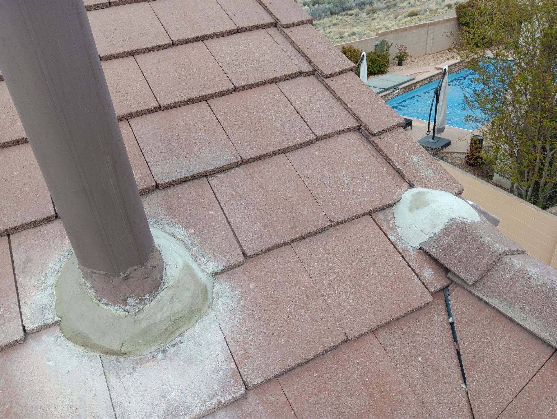 Albuquerque Tile Roof Repair and Penetration Sealing Maintenance by Doyle Roof Masters Inc