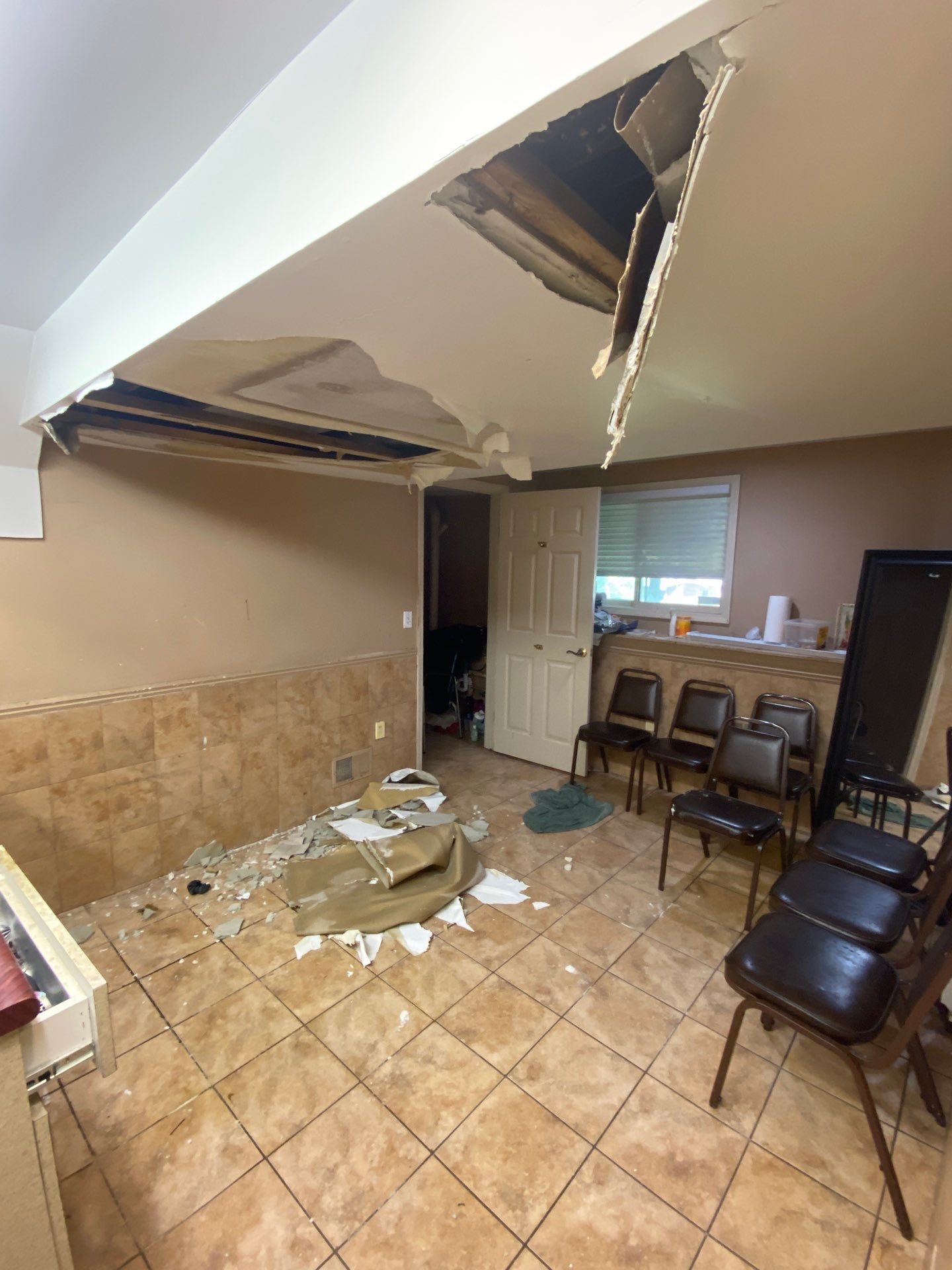 Project in Farmington Hills by EzDry Water Mitigation & Property Restoration