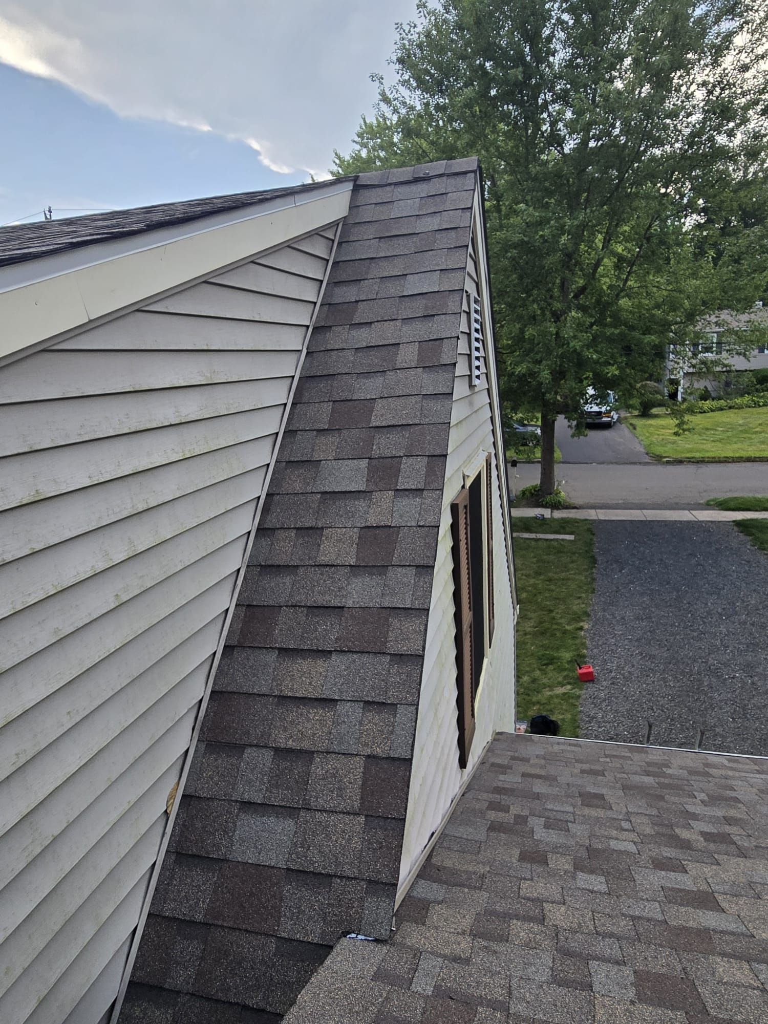 Residential Roofing Installation using Owens Corning TruDefinition Duration AR - Driftwood by A Plus Exterior