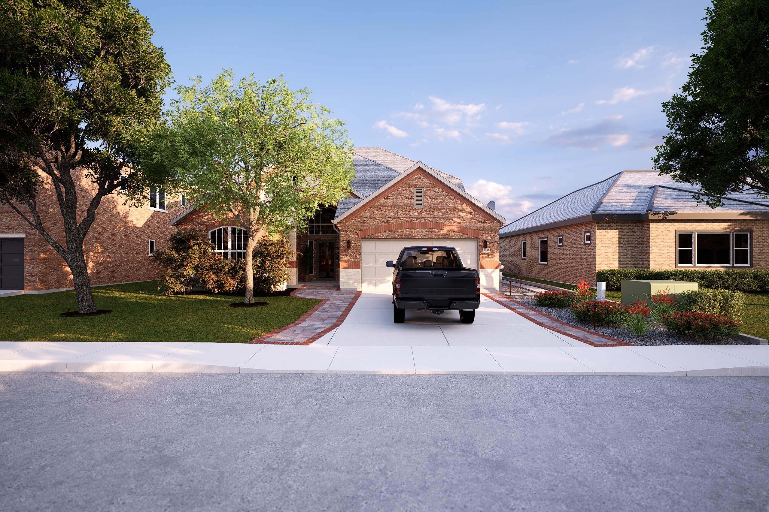 3D Design Render, San Antonio TX by Hole In One Lawns, LLC