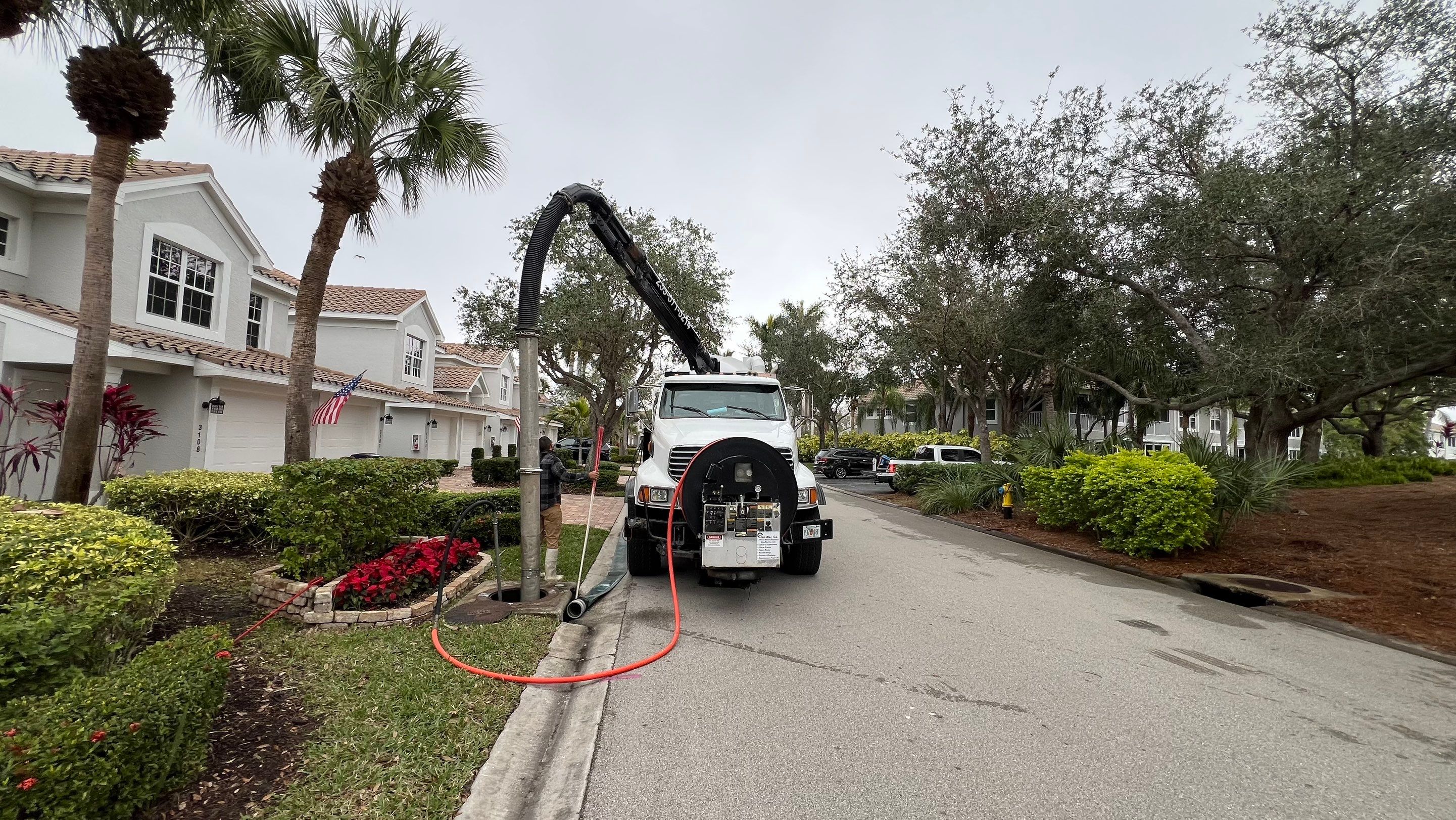 Cleaning Two Clogged Catch Basins for a Community by APS Power & Water