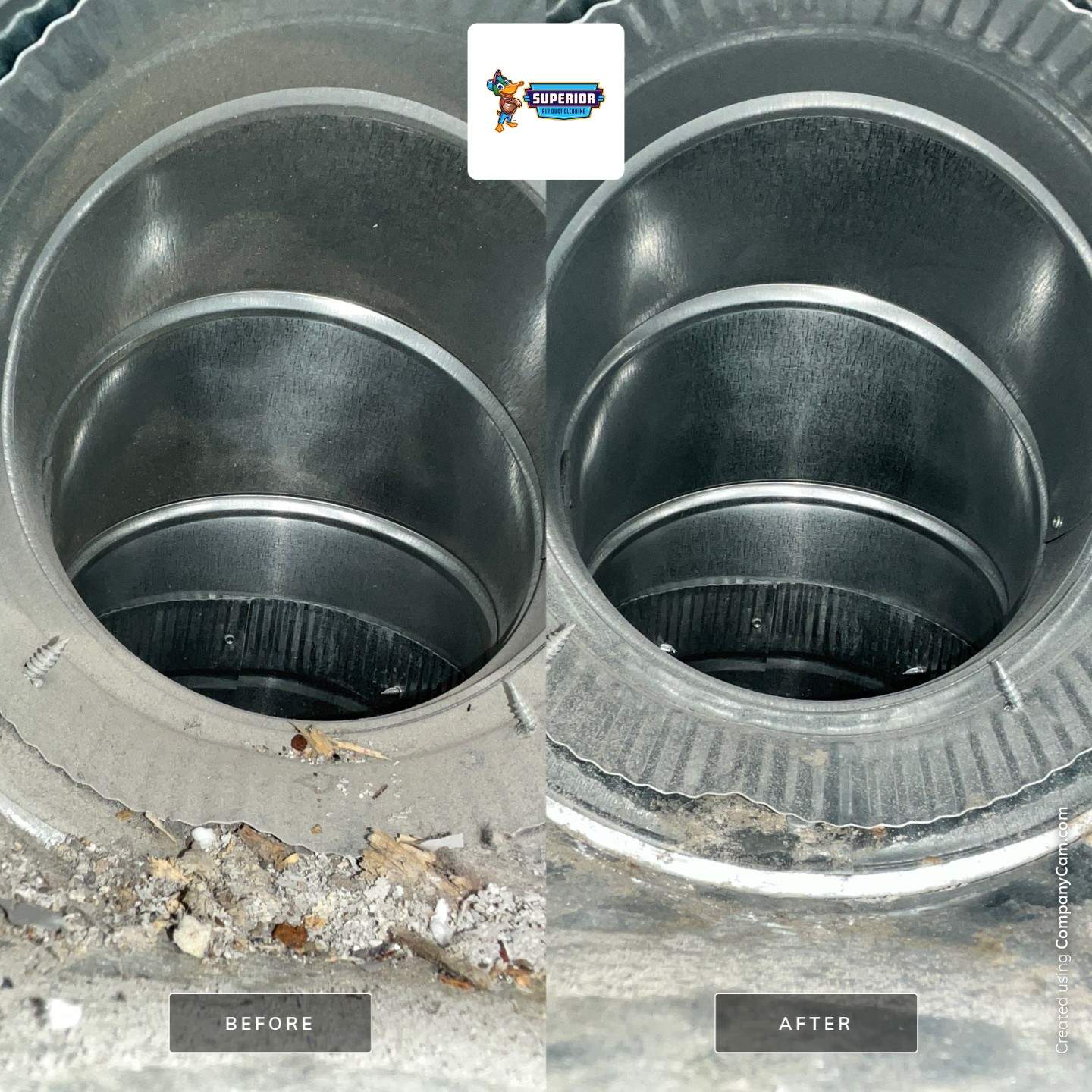 Air Duct Cleaning With a Vacuum Truck in Zelienople, PA by Superior Air Duct Cleaning