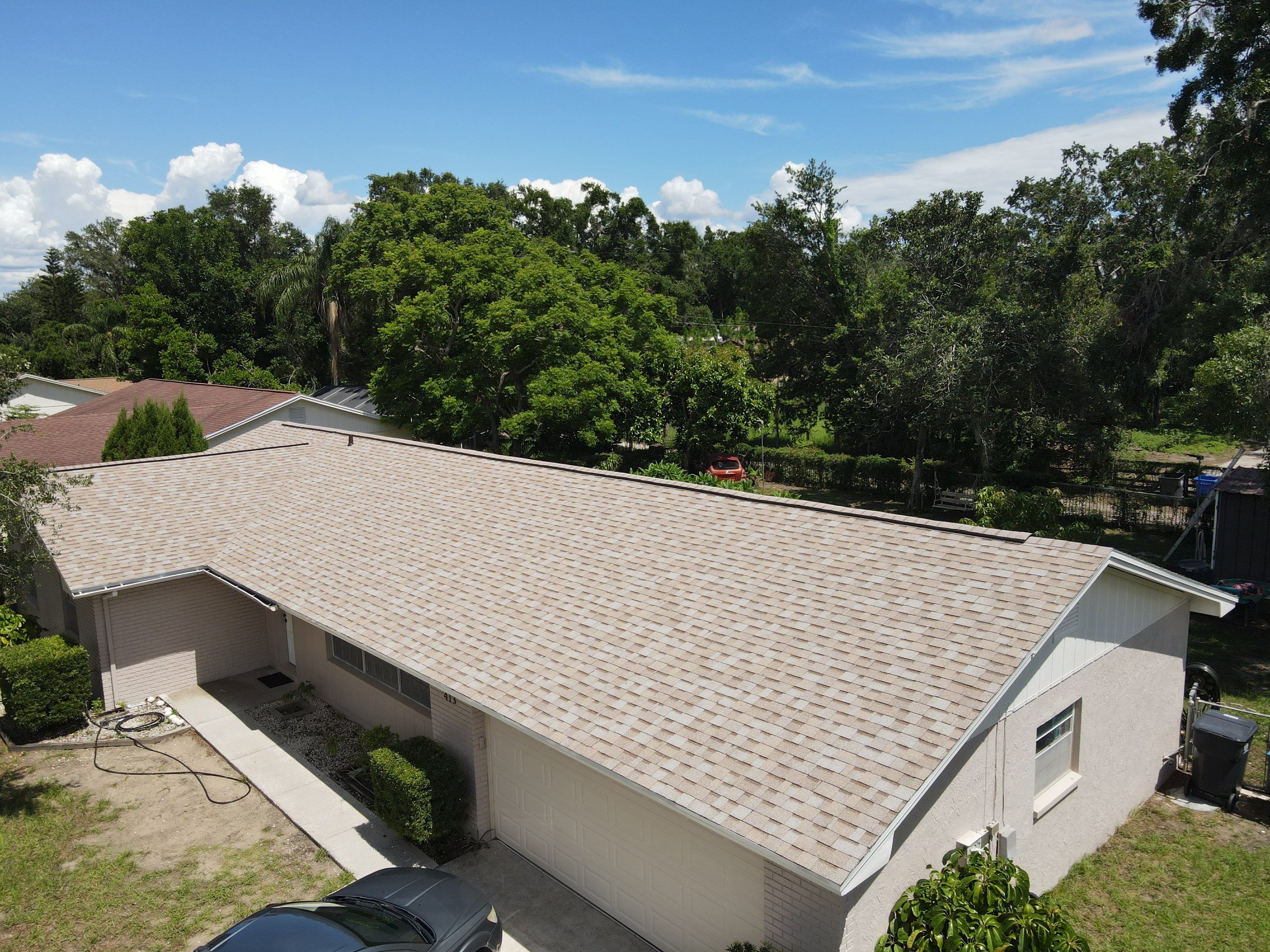 Roof Replacement in Brandon FL. by Steadfast Roofing