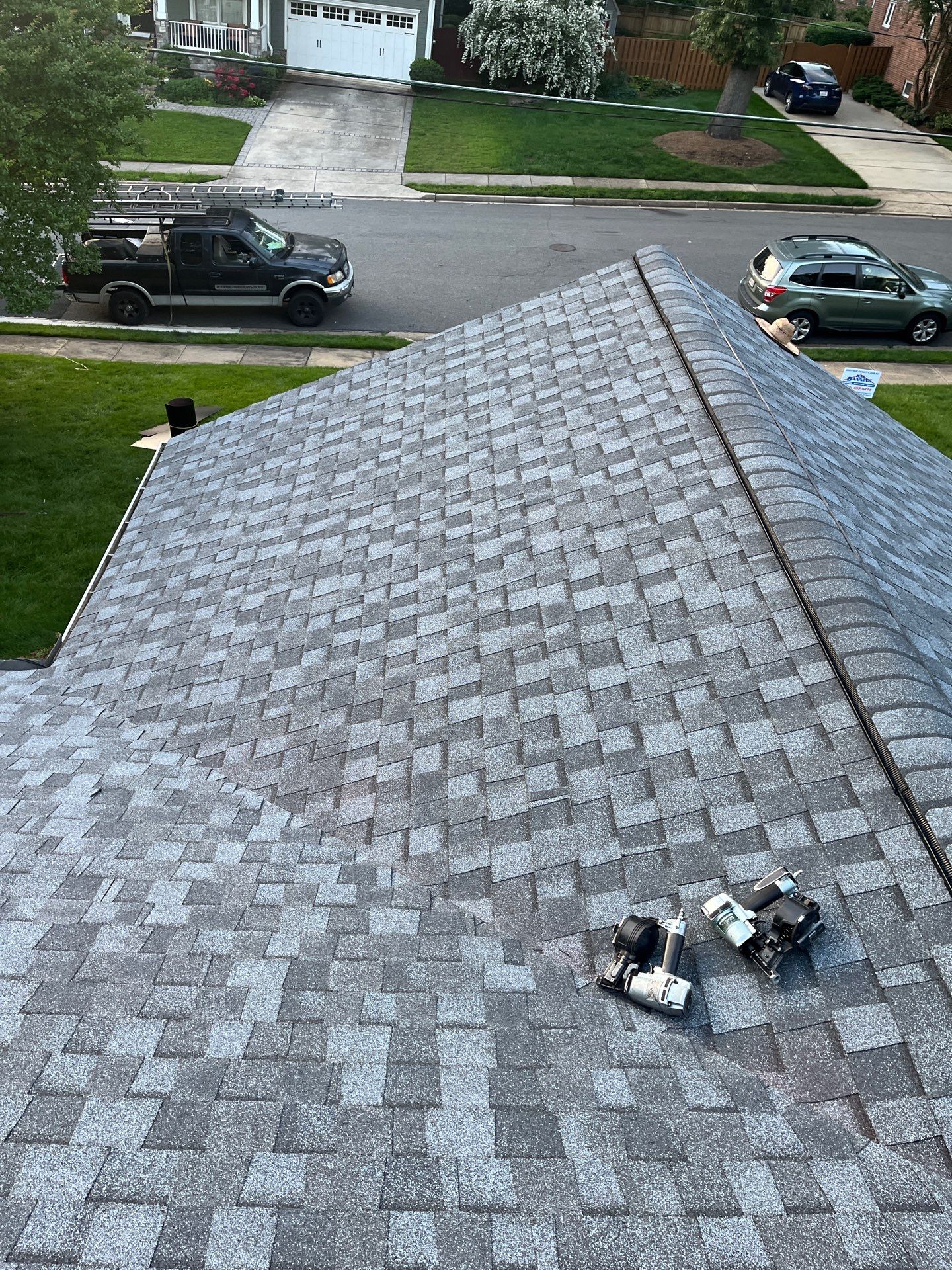 Arlington: CertainTeed Landmark Pro Designer Shingles in Max Def Pewter by RM Banning, Inc.